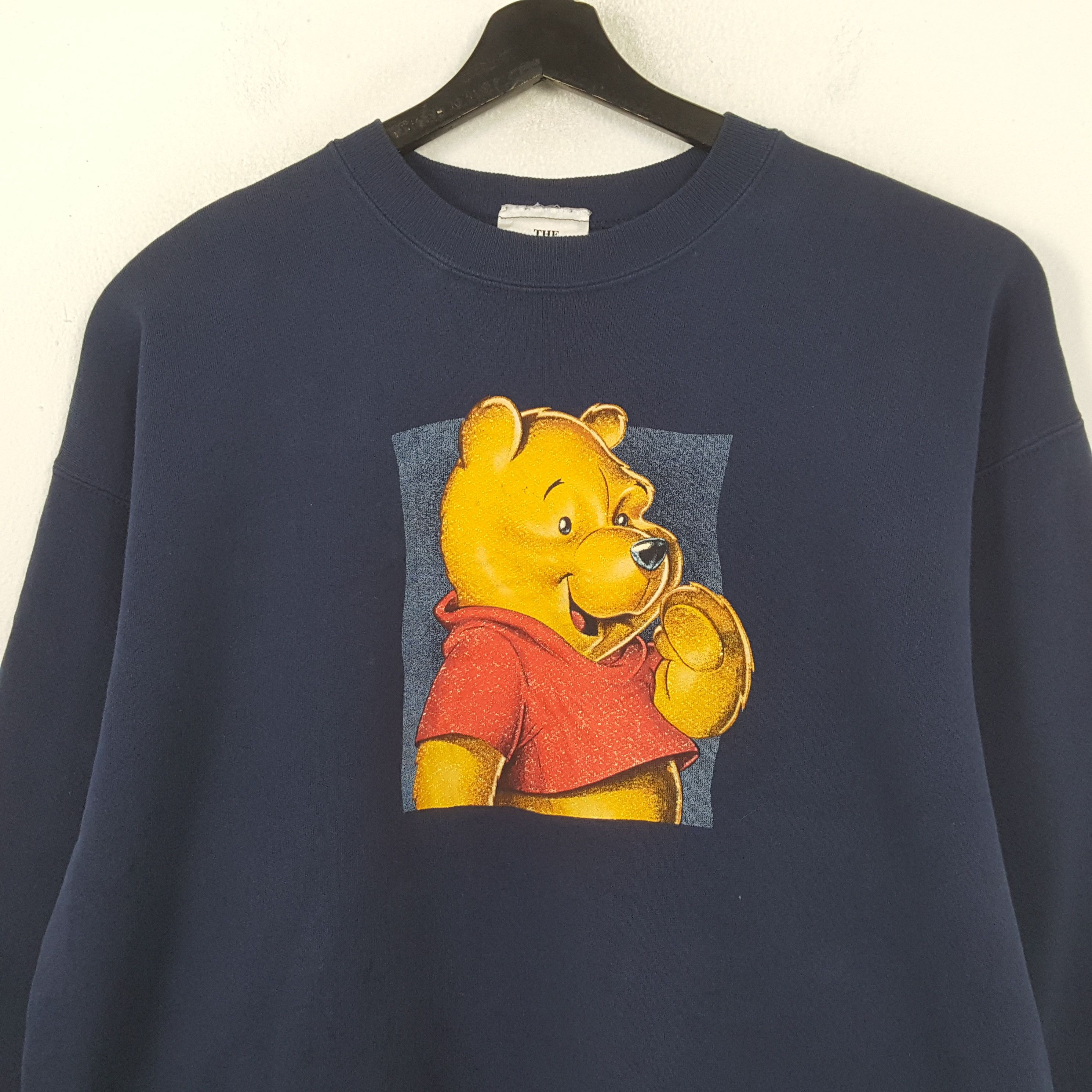 Disney Winnie The Pooh Vintage Sweatshirt RR7 Size US L / EU 52-54 / 3 - 2 Thumbnail