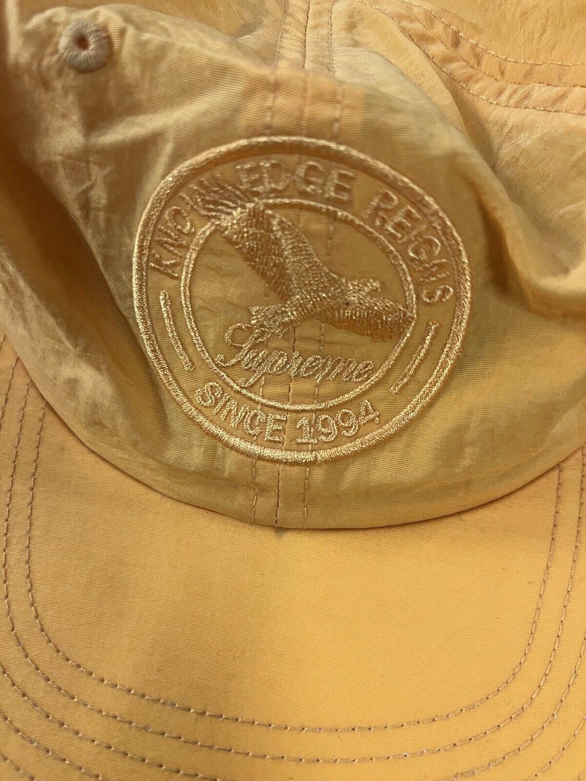 Supreme SS16 Supreme Wildlife 6-Panel Nylon Knowledge Reigns Cap Hat Size ONE SIZE - 2 Thumbnail