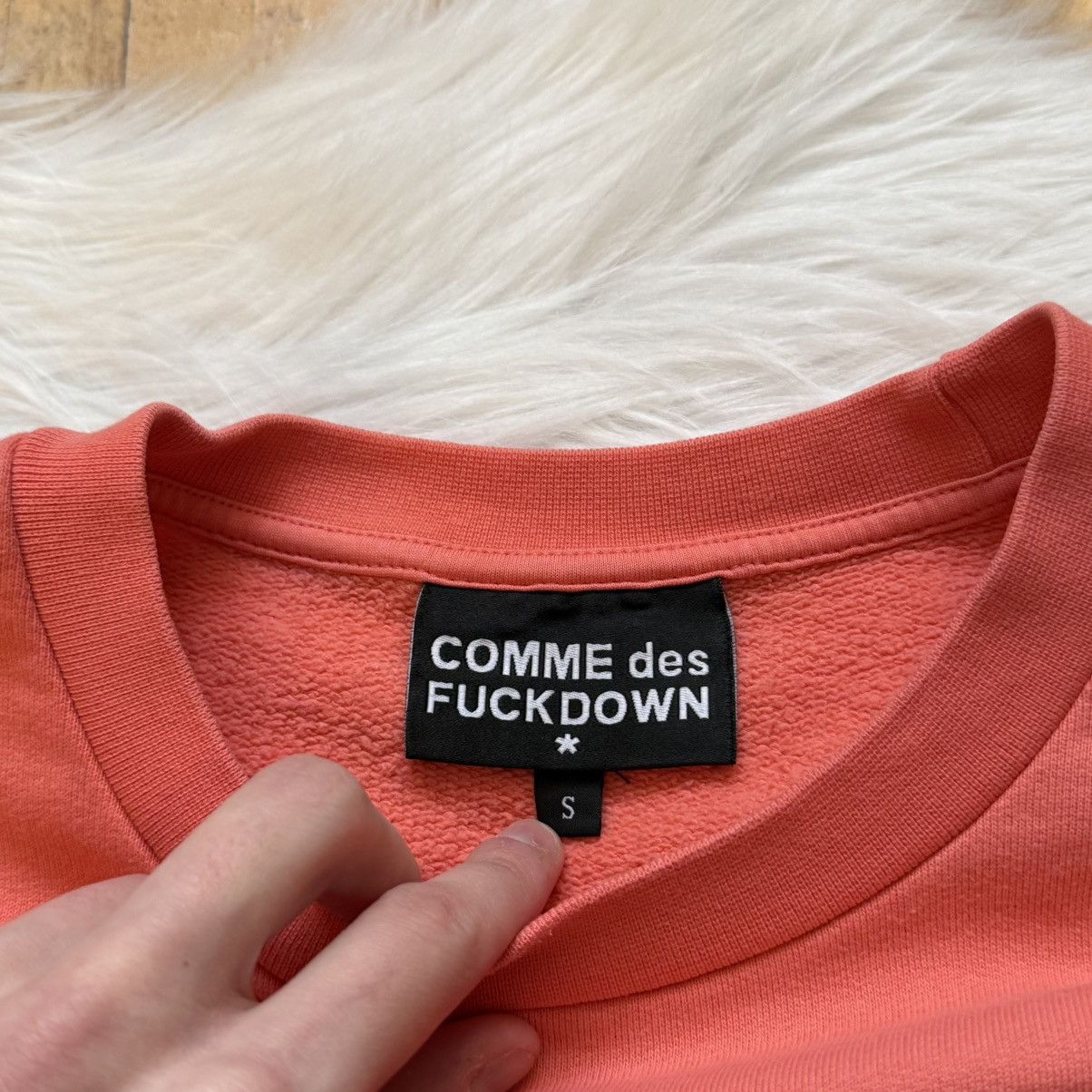 Comme Des Fuck Down 📌 Crazy Comme Des Fuck Down Sweatshirt Size US S / EU 44-46 / 1 - 5 Thumbnail