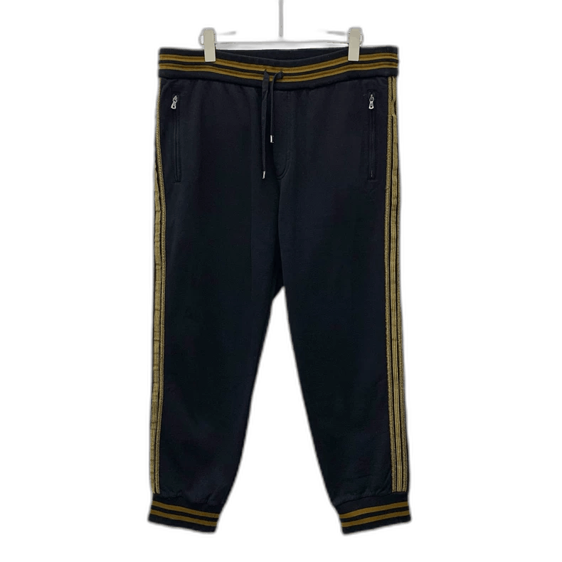 Dolce & Gabbana Dolce&Gabbana Black Striped Casual Pants Size US 44 / EU 60 - 1 Thumbnail