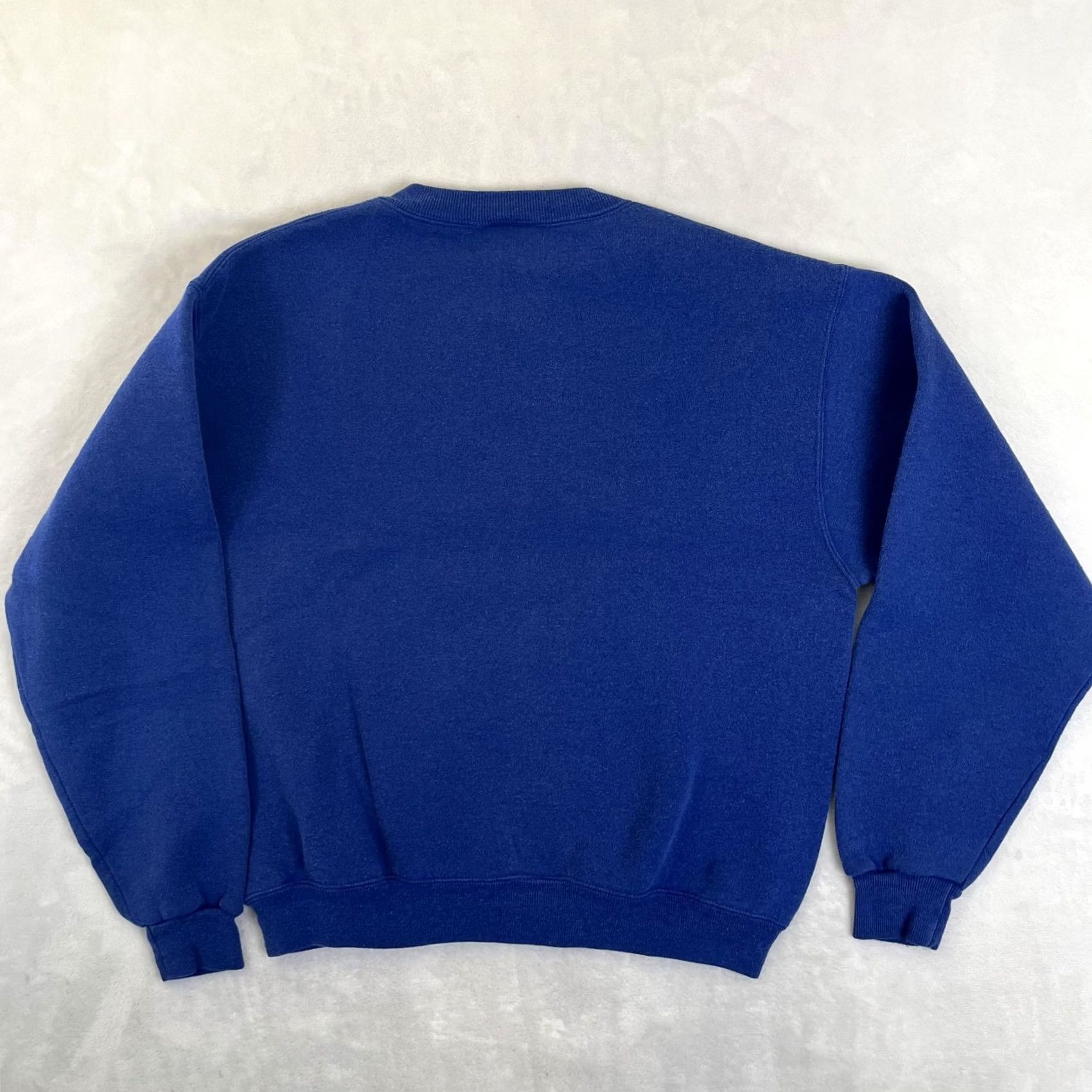 Vintage Cheetah Sweatshirt Mens Large Blue Crewneck Fleece Blank USA 90s Vintage Size US L / EU 52-54 / 3 - 6 Thumbnail