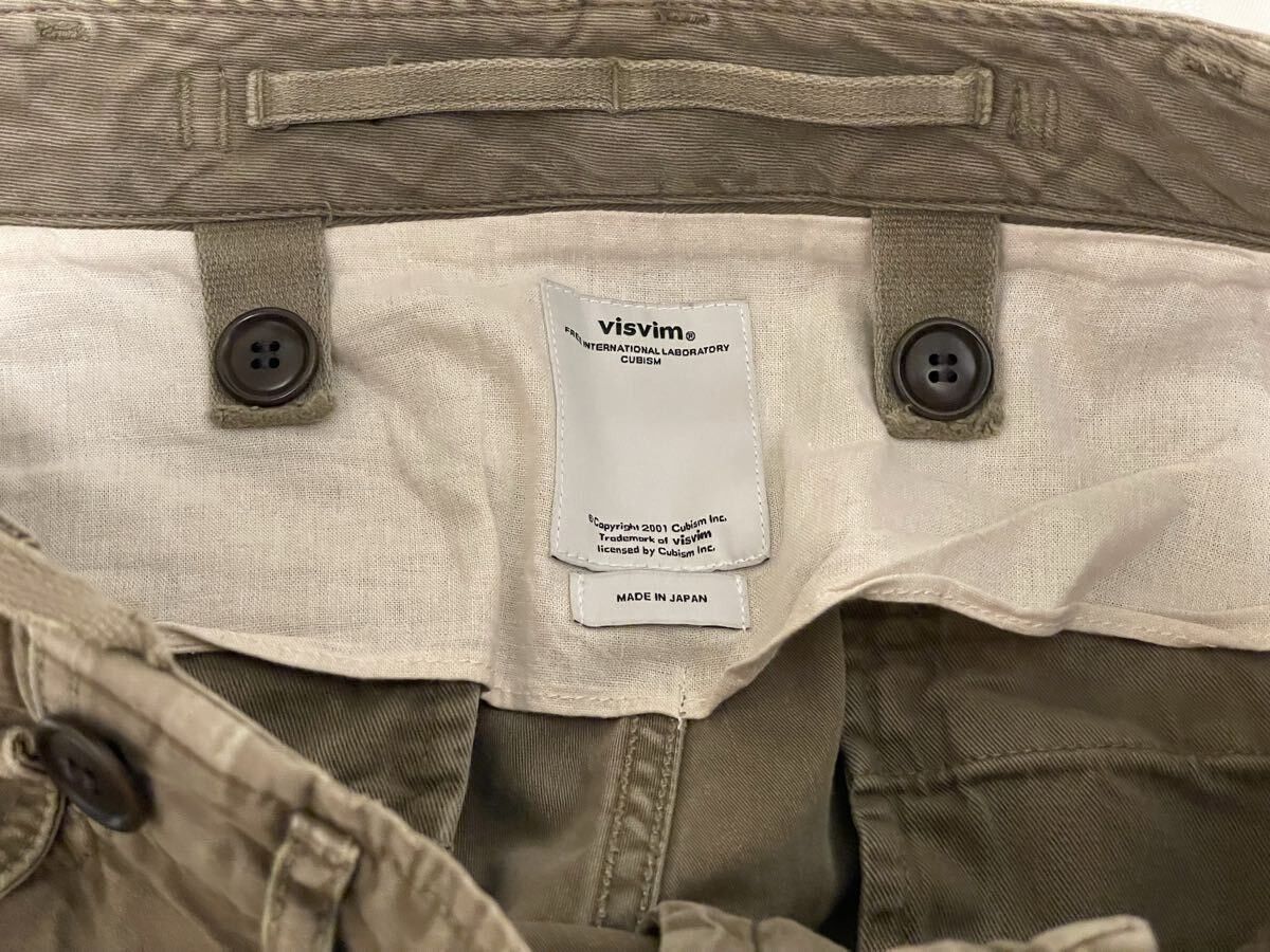 Visvim Visvim EIGER SANCTION CARGO SHORTS DMGD size 2 Size US 32 / EU 48 - 3 Thumbnail