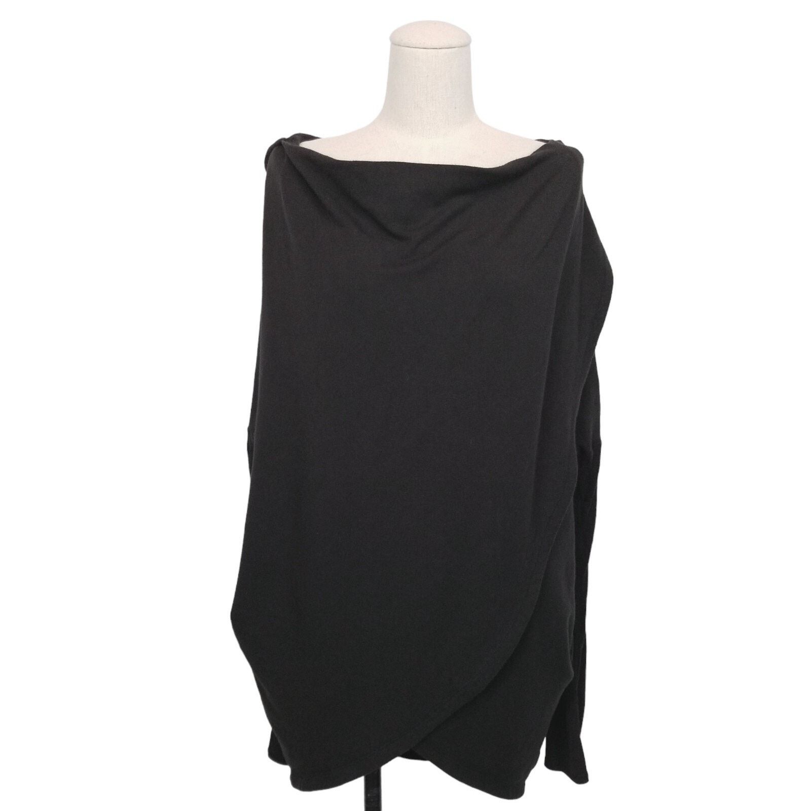 Athleta Athleta Purana Wrap Sweatshirt Black Sz Small Size S / US 4 / IT 40 - 1 Thumbnail