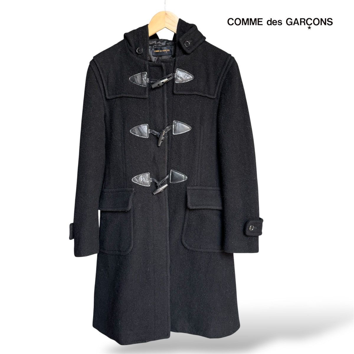 Aw2001 Comme Des Garcons Duffle Coat - Made In Japan
