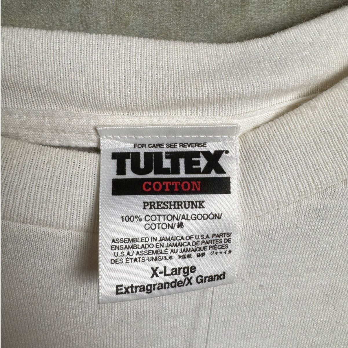 NASCAR × Vintage VTG 90s Nascar Big Print T Shirt Sz XL White Cheerios #26 Size US XL / EU 56 / 4 - 5 Thumbnail