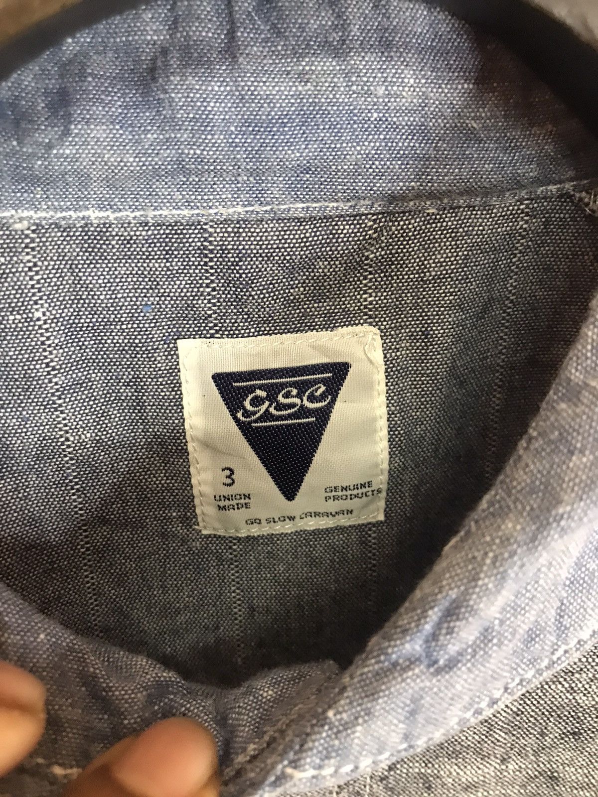 go slow caravan ‼️GO SLOW CARAVAN X UNION MADE BIG POCKET SHIRT BUTTON UPS ‼️ Size US M / EU 48-50 / 2 - 5 Thumbnail