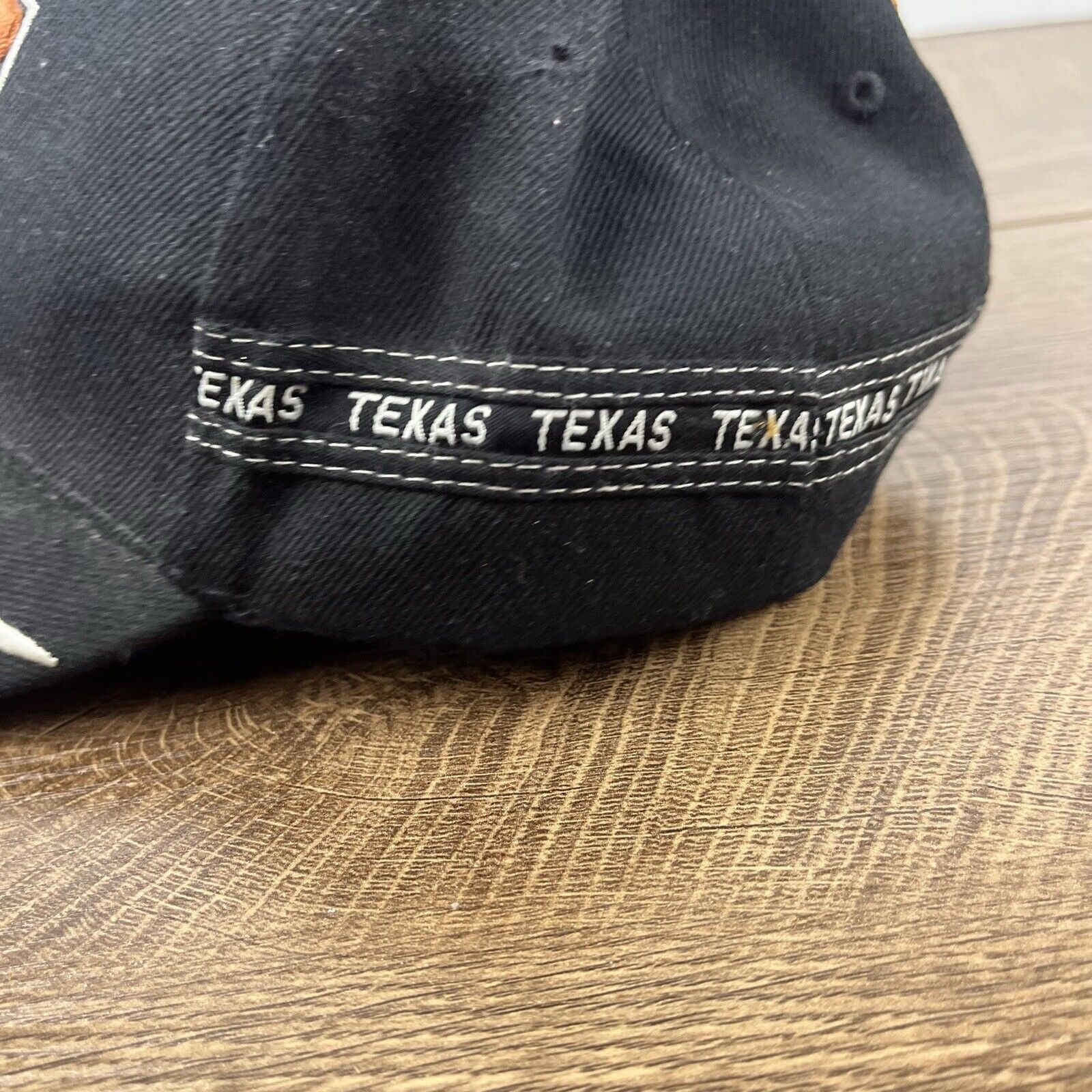 Other Texas Hat Black Orange Texas Hat Black Adjustable Hat Black Size ONE SIZE - 10 Thumbnail