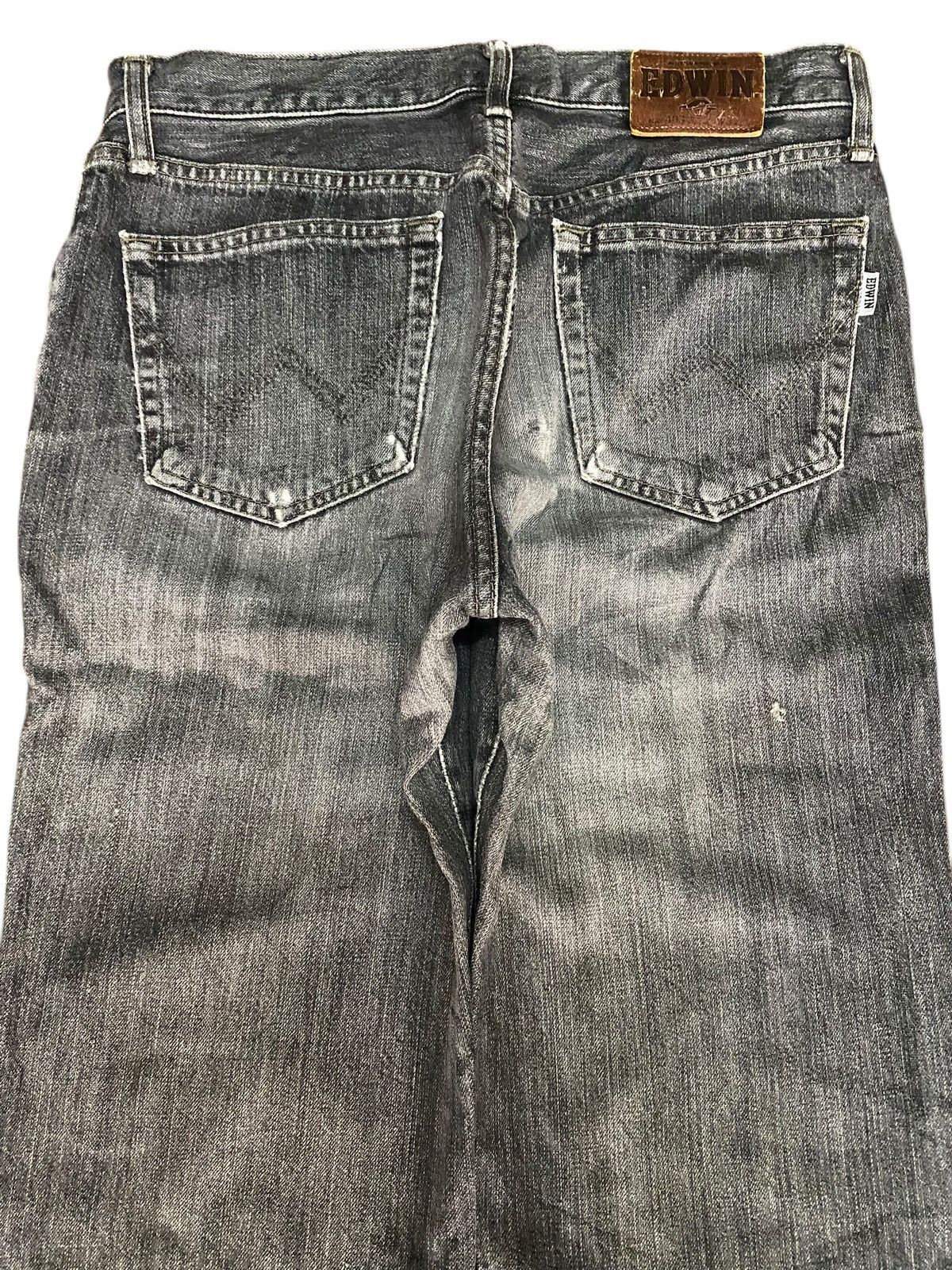 Edwin Vintage Edwin International Basic Denim Distressed Jeans Size US 30 / EU 46 - 4 Thumbnail