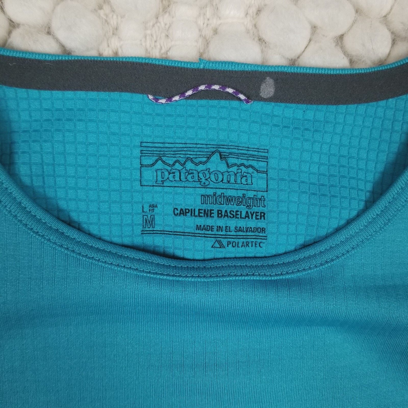 Patagonia Patagonia Women's Capilene Midweight Crew Long Sleeve Blue M Size M / US 6-8 / IT 42-44 - 7 Thumbnail