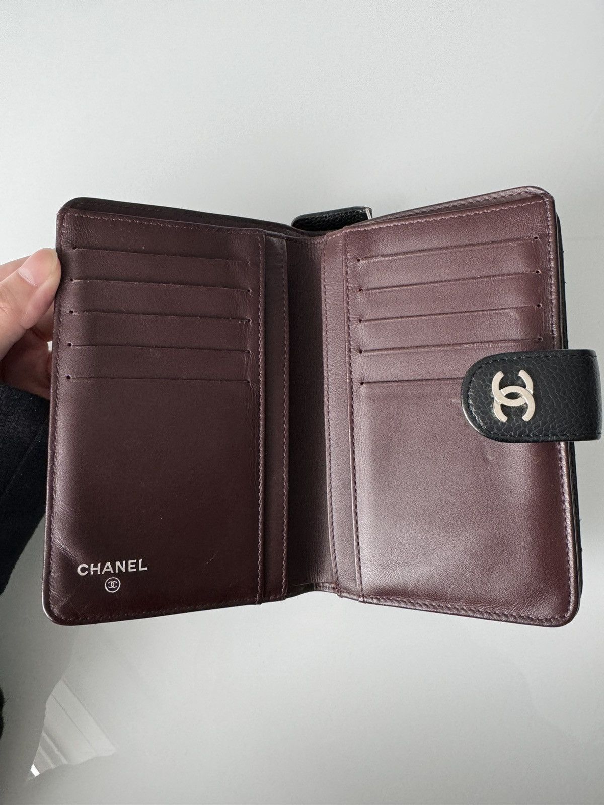 Chanel Chanel Caviar French Wallet Size ONE SIZE - 4 Thumbnail