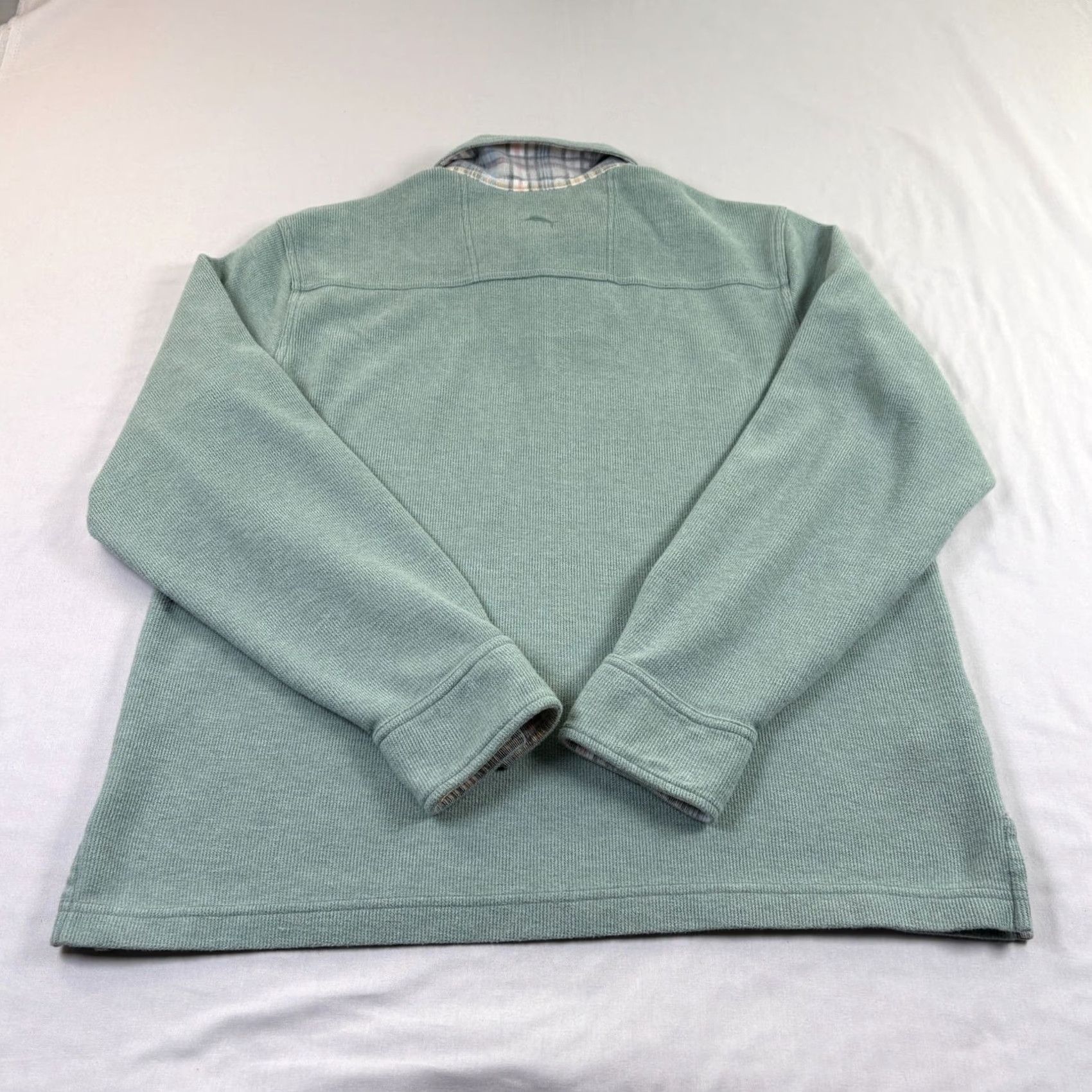 Tommy Bahama Tommy Bahama Sweater Mens M Green Collared Long Sleeve Pullover Size US M / EU 48-50 / 2 - 7 Thumbnail
