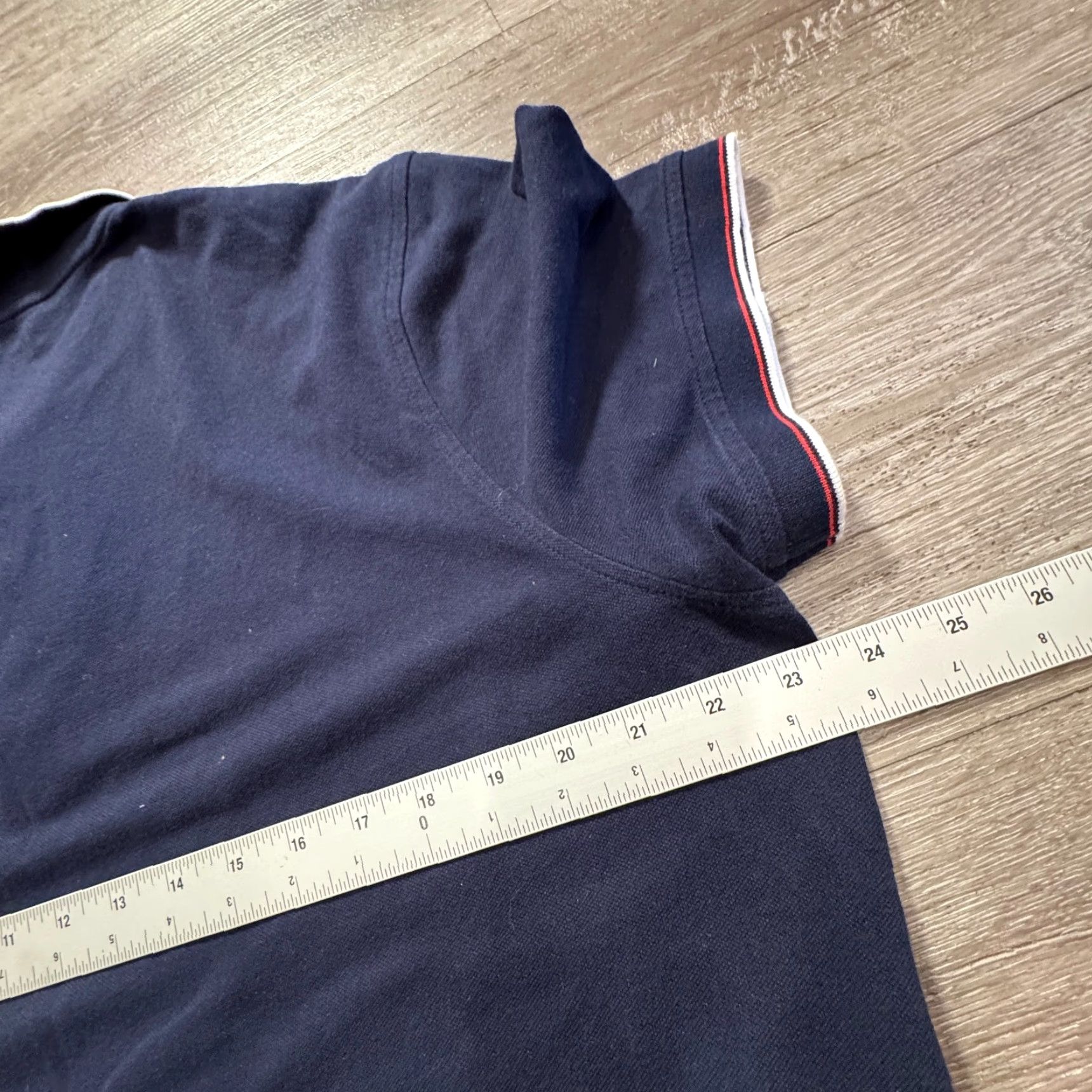 J.Crew J.CREW Polo Shirt Mens XL Blue Stretch Pique Knit Short Sleeve Pocket Cotton Polo Size US XL / EU 56 / 4 - 7 Thumbnail