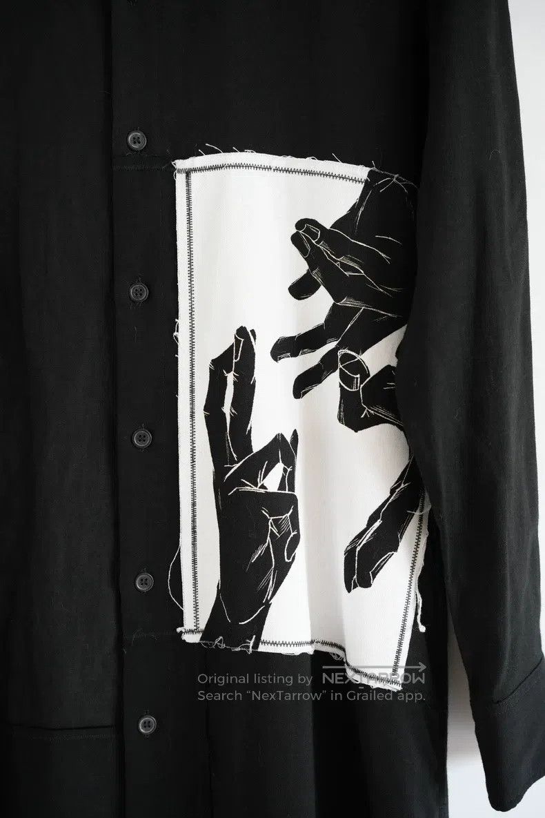 Yohji Yamamoto YOHJI YAMAMOTO Jujutsu Kaisen Long Shirt Size US L / EU 52-54 / 3 - 3 Thumbnail