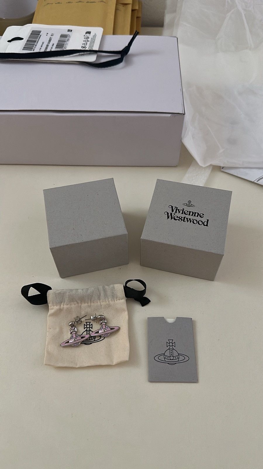 Vivienne Westwood Vivienne Westwood Neil Drop Earrings Size ONE SIZE - 5 Thumbnail