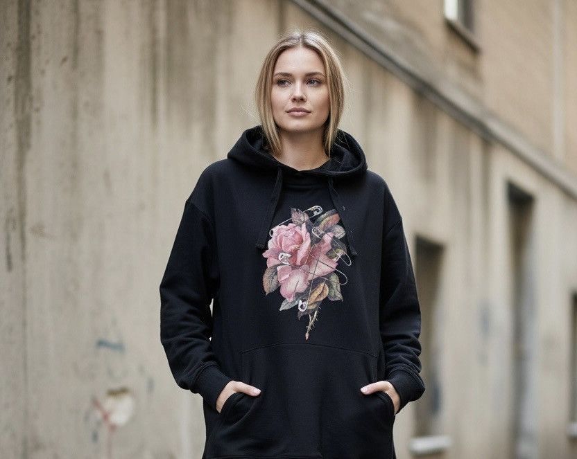 GU × Undercover Gu x Undercover Flower Pullover Hoodie Size M / US 6-8 / IT 42-44 - 1 Thumbnail