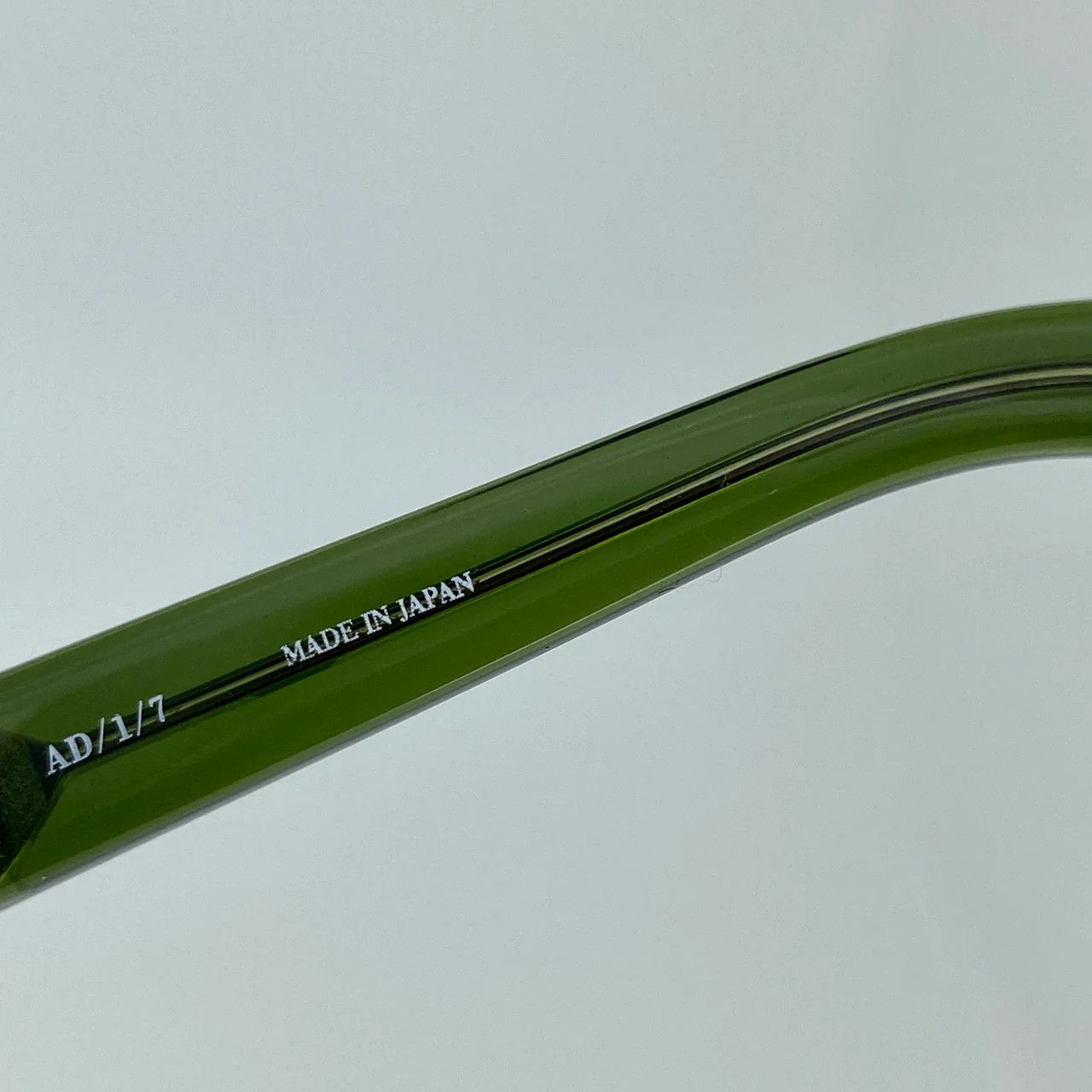 Ann Demeulemeester Ann Demeulemeester Sunglasses Flat Top Green and Purple Size ONE SIZE - 5 Thumbnail