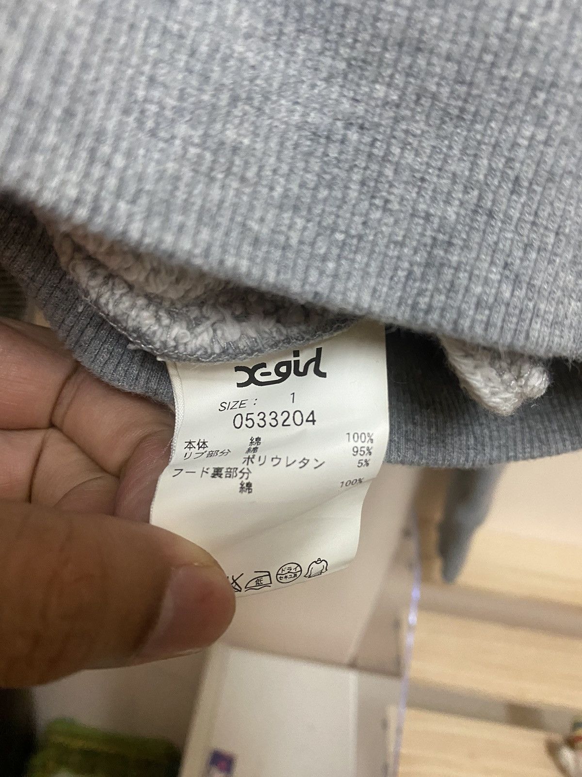 20471120 X-Girl Big Logo Size US M / EU 48-50 / 2 - 5 Thumbnail