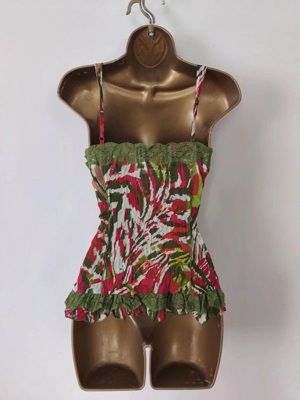 Vintage Vintage lace cami top Size M / US 6-8 / IT 42-44 - 5 Thumbnail