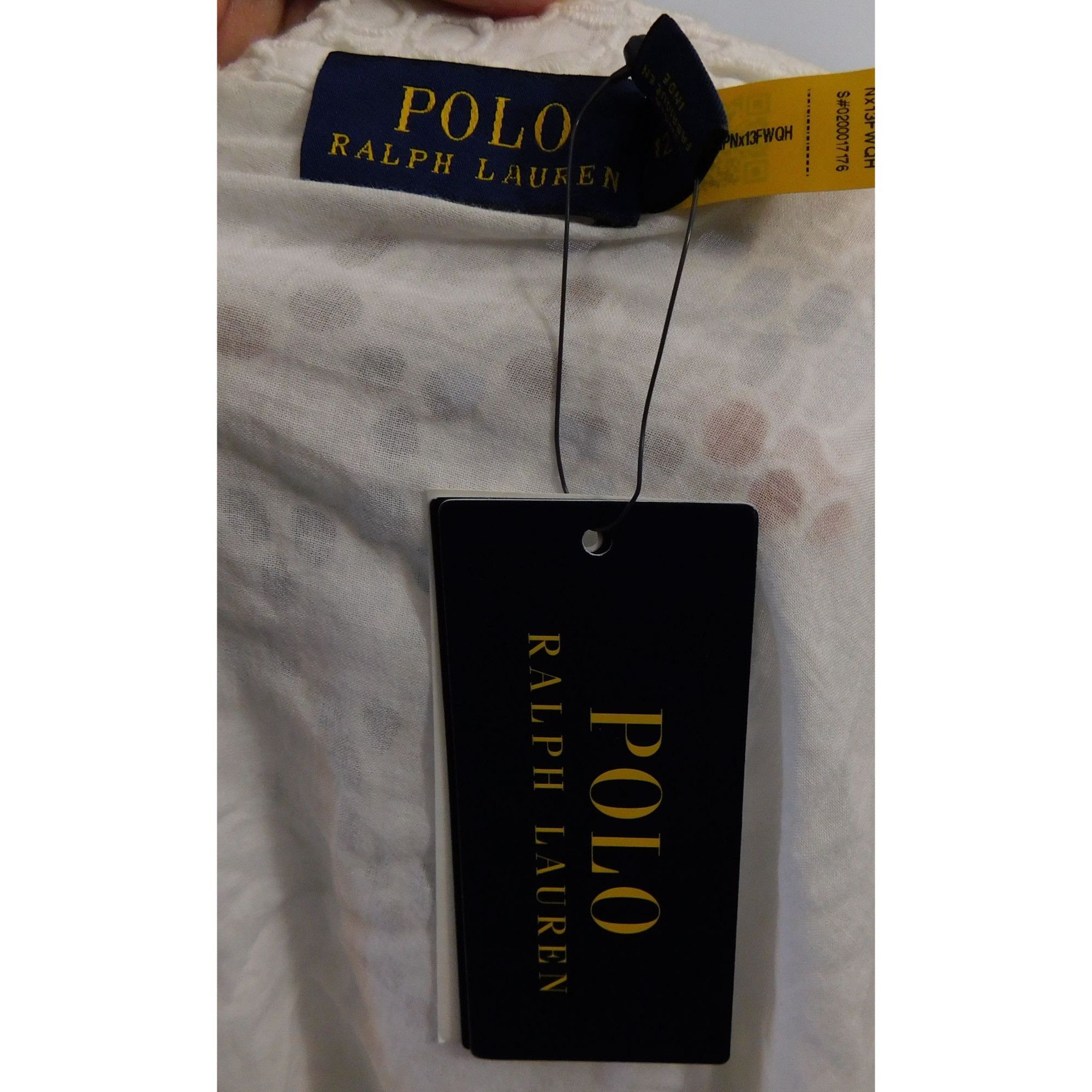 Polo Ralph Lauren Polo Ralph Lauren White Lace Wrap Midi Skirt NWT Size 34" / US 12 / IT 48 - 5 Thumbnail