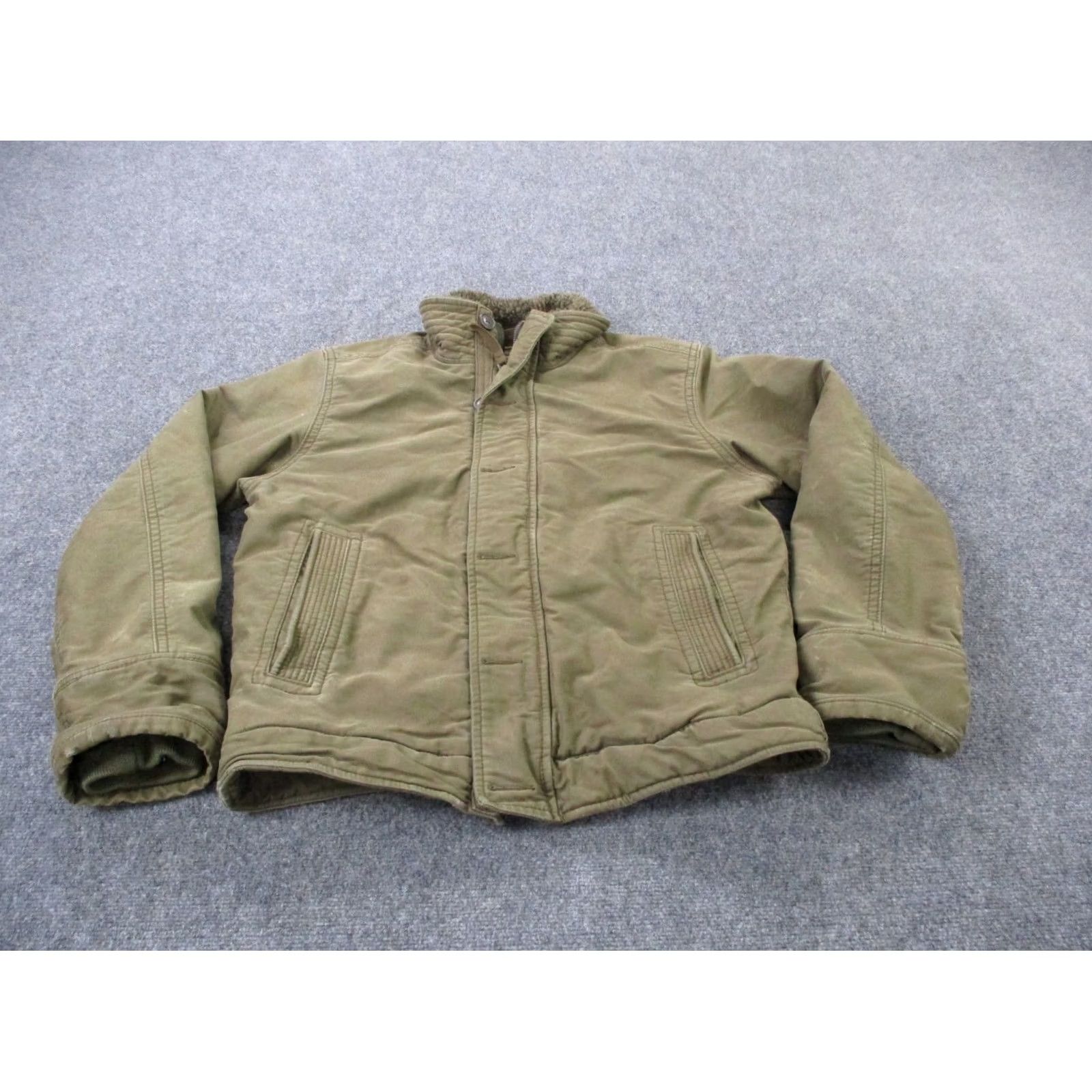 Abercrombie & Fitch Abercrombie Fitch Jacket Mens L Adirondack Coat Wool Sherpa Lined Heavy Outdoors Size US L / EU 52-54 / 3 - 6 Thumbnail
