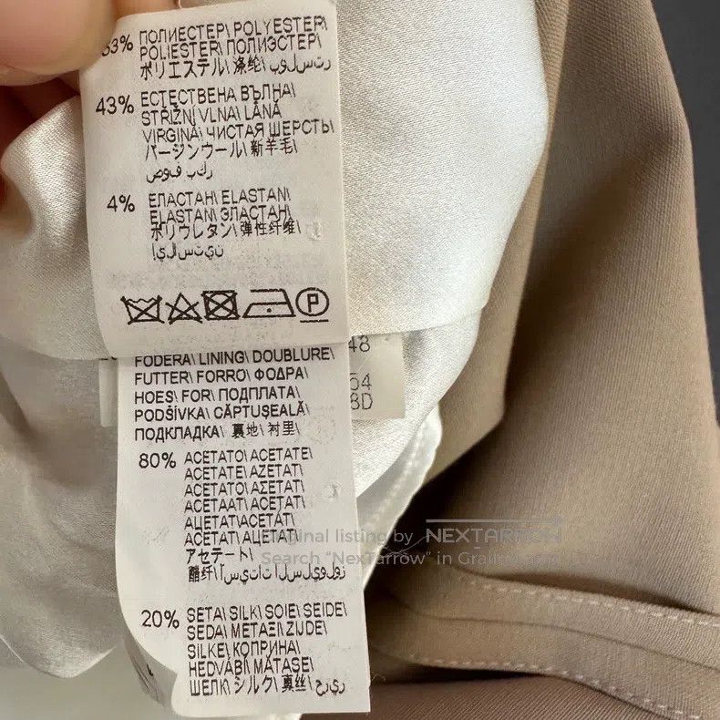 Brunello Cucinelli Brunello Cucinelli Khaki Blazer Size S / US 4 / IT 40 - 5 Thumbnail