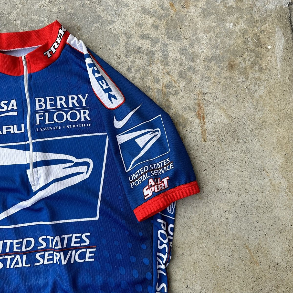 Bicycle × Nike Nike Postal Service USPS America Cycling racing Jersey Shirt Size US L / EU 52-54 / 3 - 5 Thumbnail
