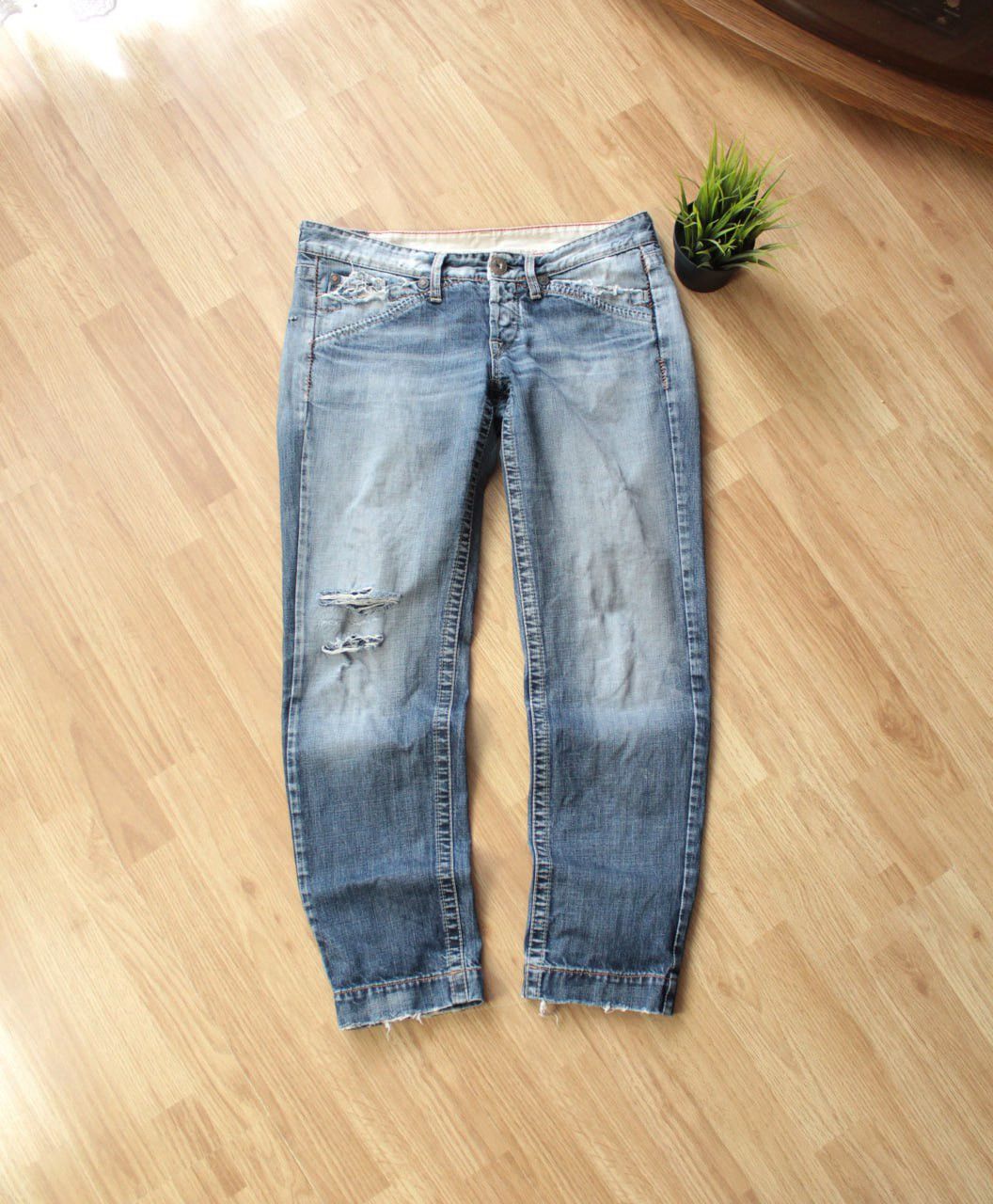 Marithe + Francois Girbaud 🔥 Marithe Francois Girbaud Denim Avant Garde Jeans Pants Size 30" / US 8 / IT 44 - 5 Thumbnail
