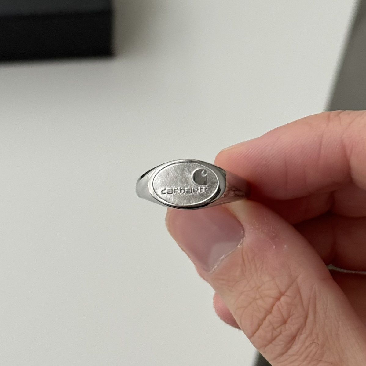 Carhartt Carhartt ring silver Size 42 - 2 Thumbnail