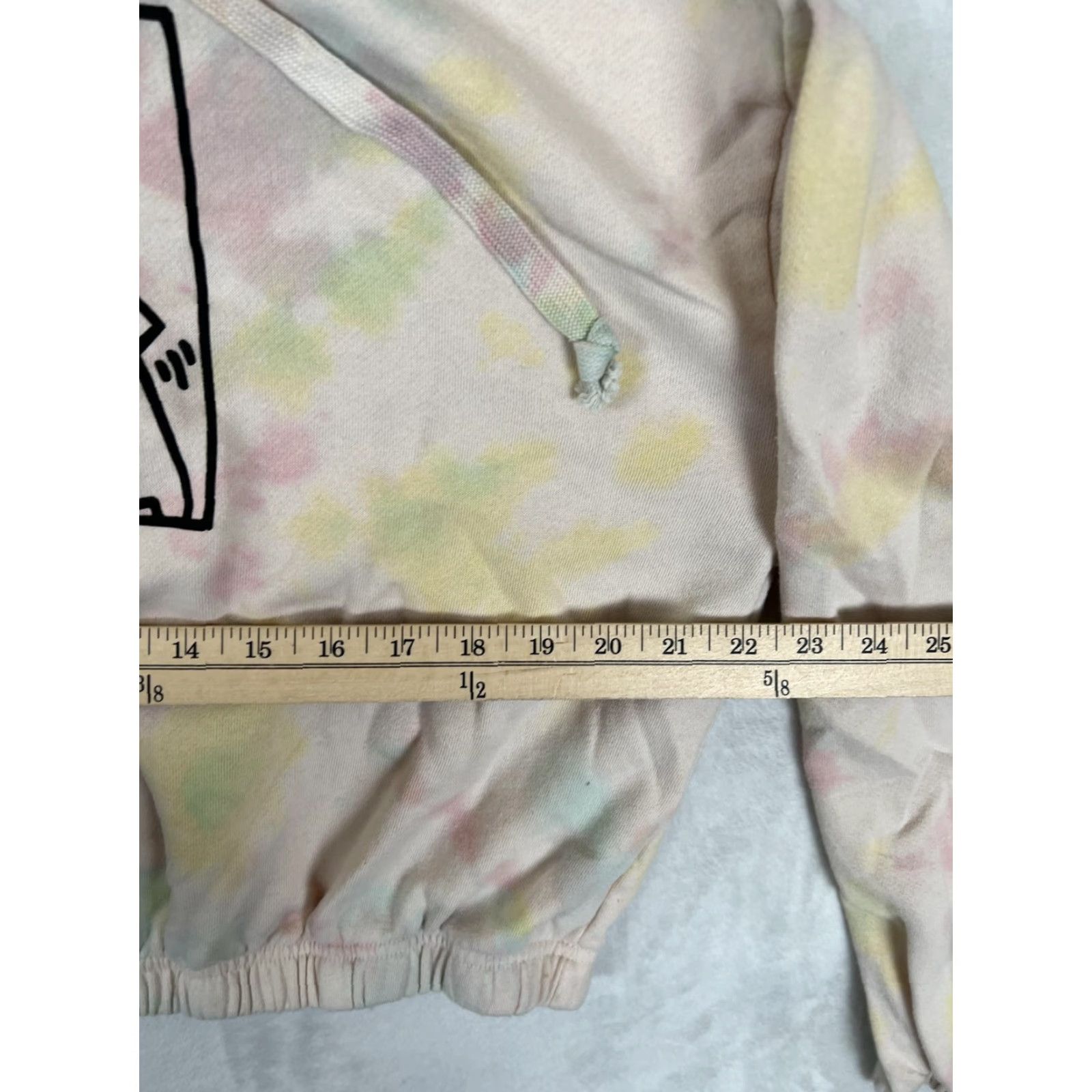 Vintage Keith Haring Hoodie Womens L Tie-Dye Fleece Pullover Graphic Batik Art Crew Neck Hooded I Imagine Size L / US 10 / IT 46 - 4 Thumbnail