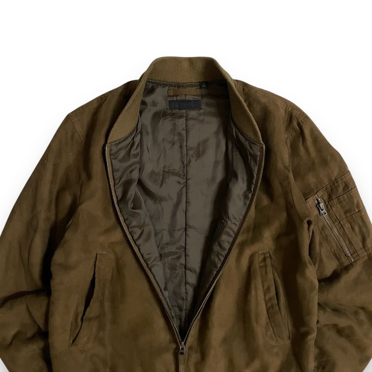 Hysteric Glamour Suede Jacket Brown/Chocolate Uniqlo Jacket Size US M / EU 48-50 / 2 - 8 Thumbnail