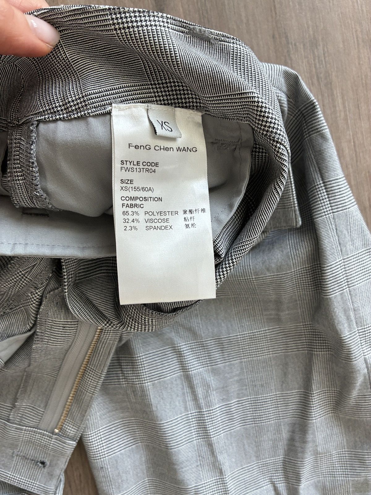 Feng Chen Wang CONVERTIBLE TAILORED PANtS Size 26" / US 2 / IT 38 - 5 Thumbnail