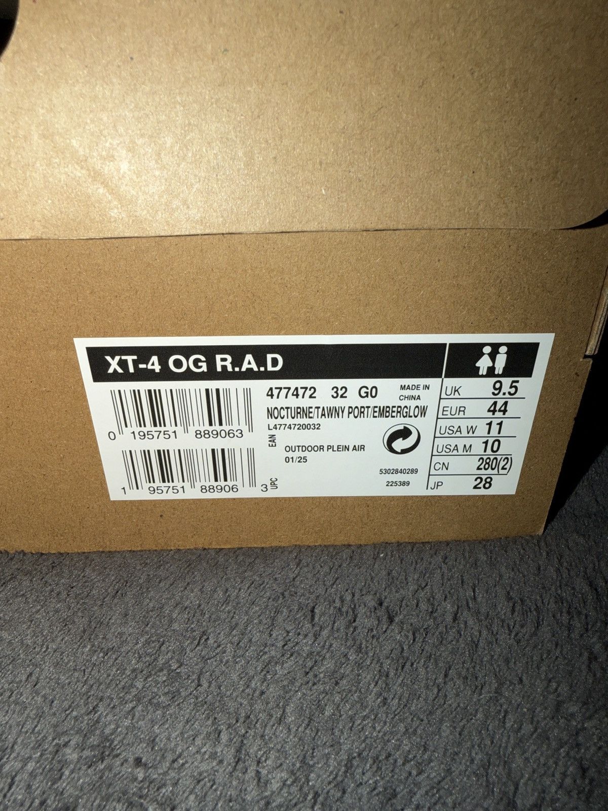 Salomon Salomon Sneakers R.A.D Rave At Dawn Size US 10 / EU 43 - 3 Thumbnail