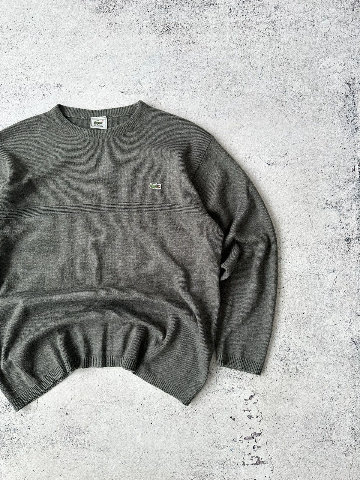 Lacoste × Vintage Vintage Lacoste Sweater Size US L / EU 52-54 / 3 - 2 Thumbnail