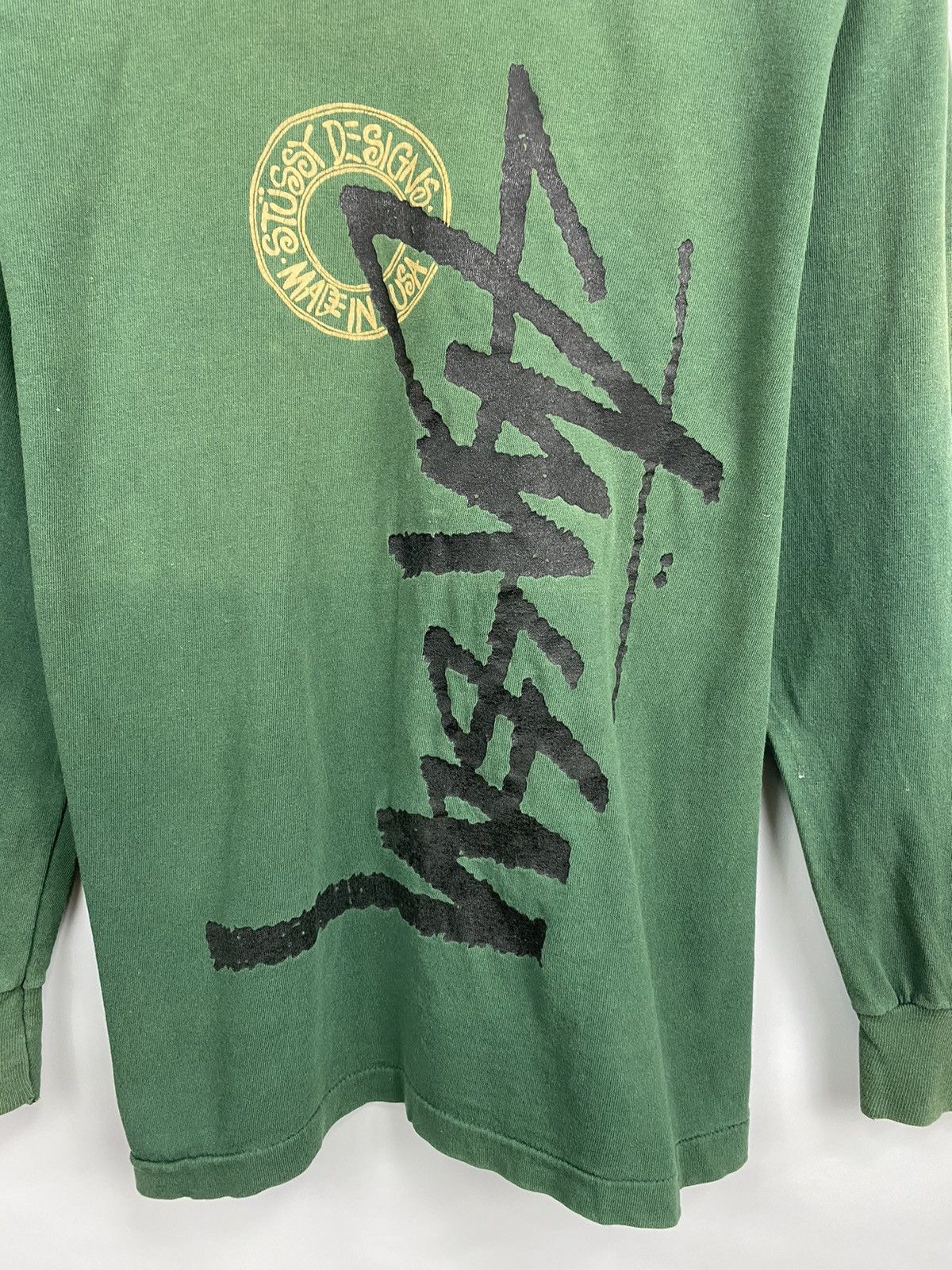Stussy 🇺🇸 Vintage 90s Stussy Made in USA Old School long sleeve rare Size US S / EU 44-46 / 1 - 3 Thumbnail