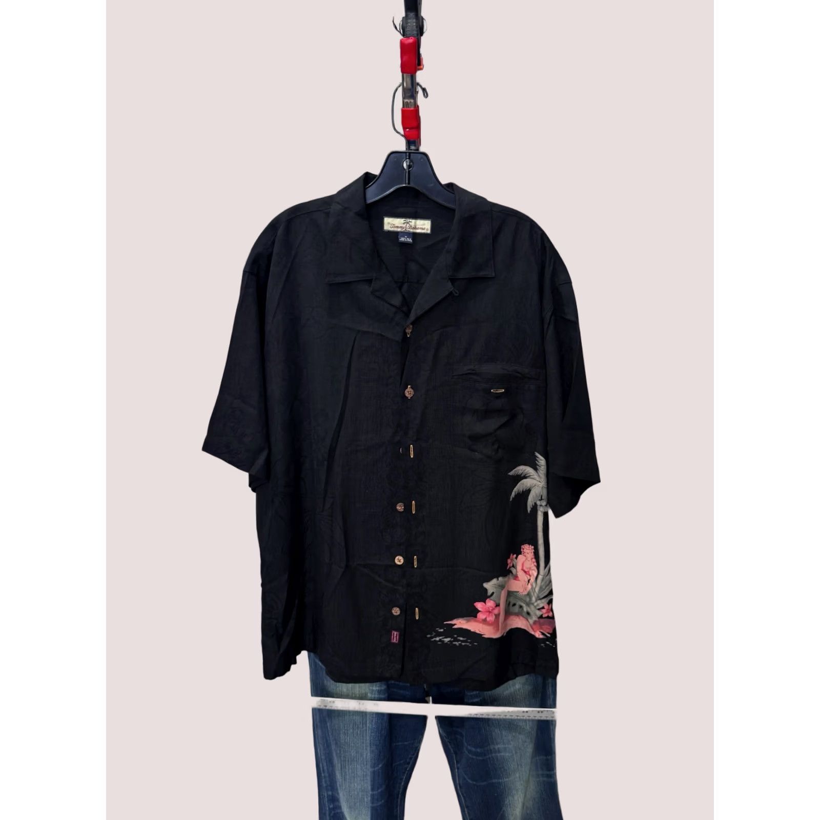 Tommy Bahama Tommy Bahama Shirt Short Sleeve Silk Multicolor Medium M Mens Size US M / EU 48-50 / 2 - 1 Thumbnail