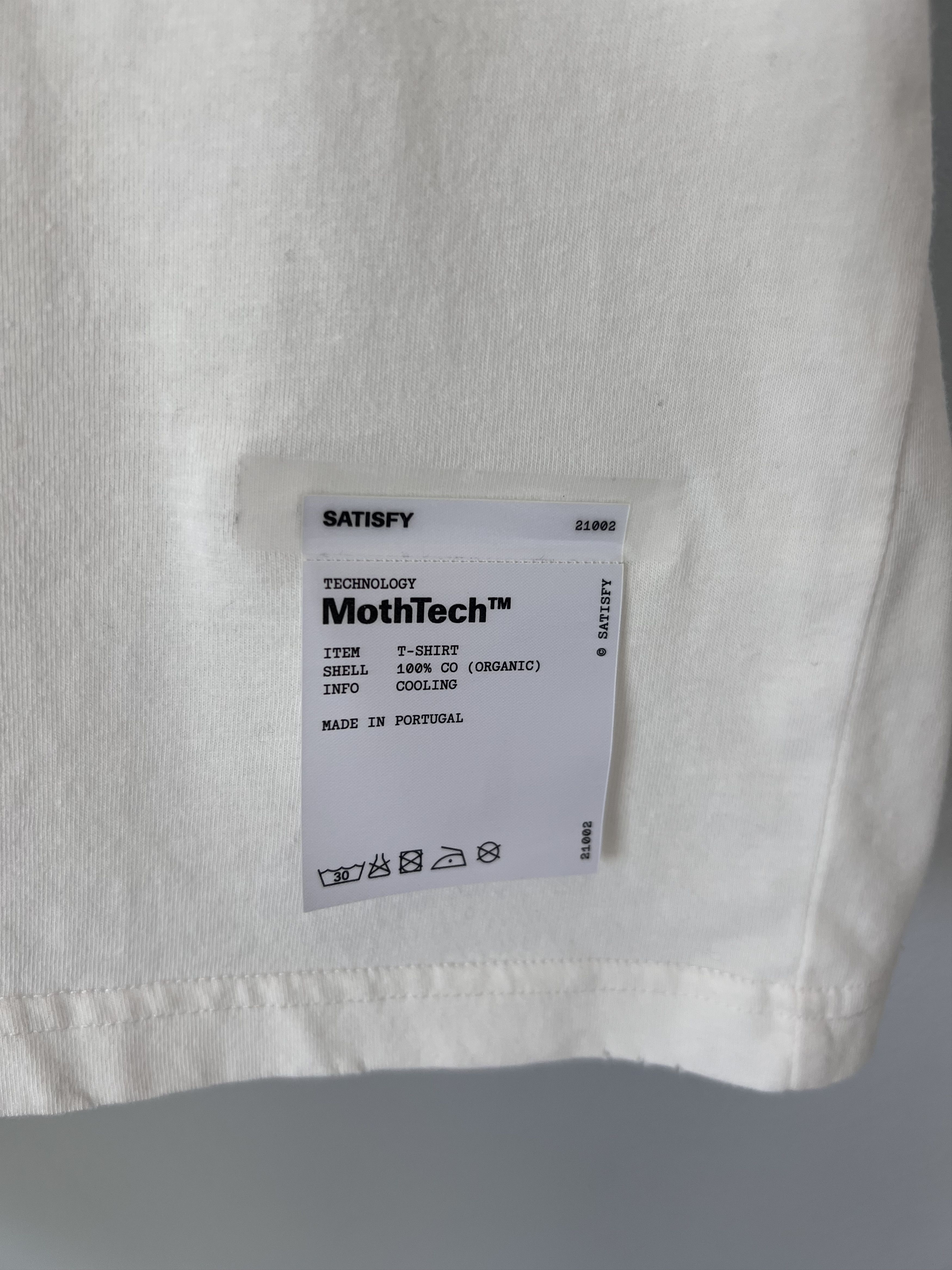 Other Satisfy Running Eagle Mothtech Women's Tee in White Size M / US 6-8 / IT 42-44 - 3 Thumbnail