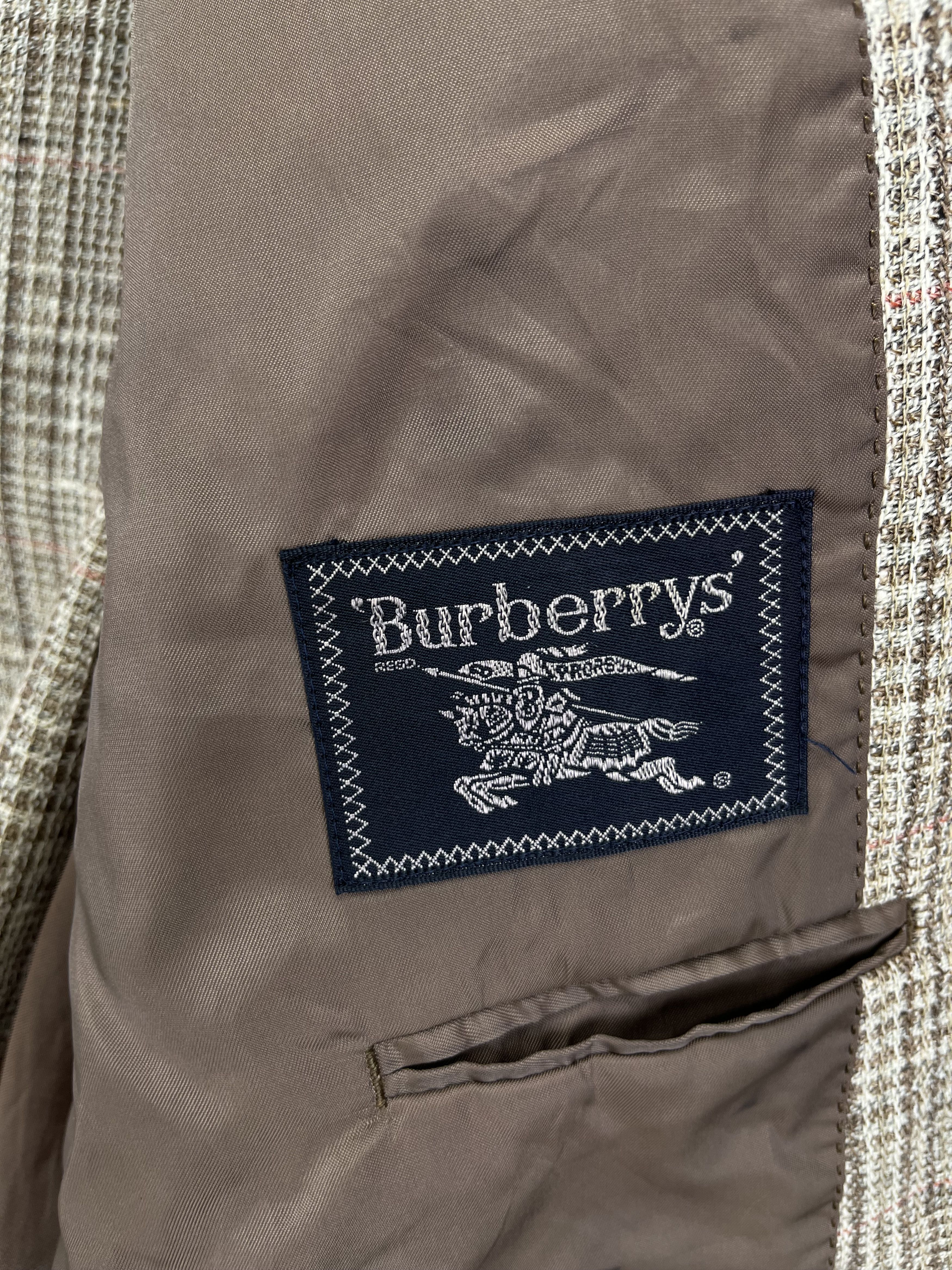 Burberry Vintage Burberry Rare Wool Blazer Coat Jacket Size US S / EU 44-46 / 1 - 8 Thumbnail
