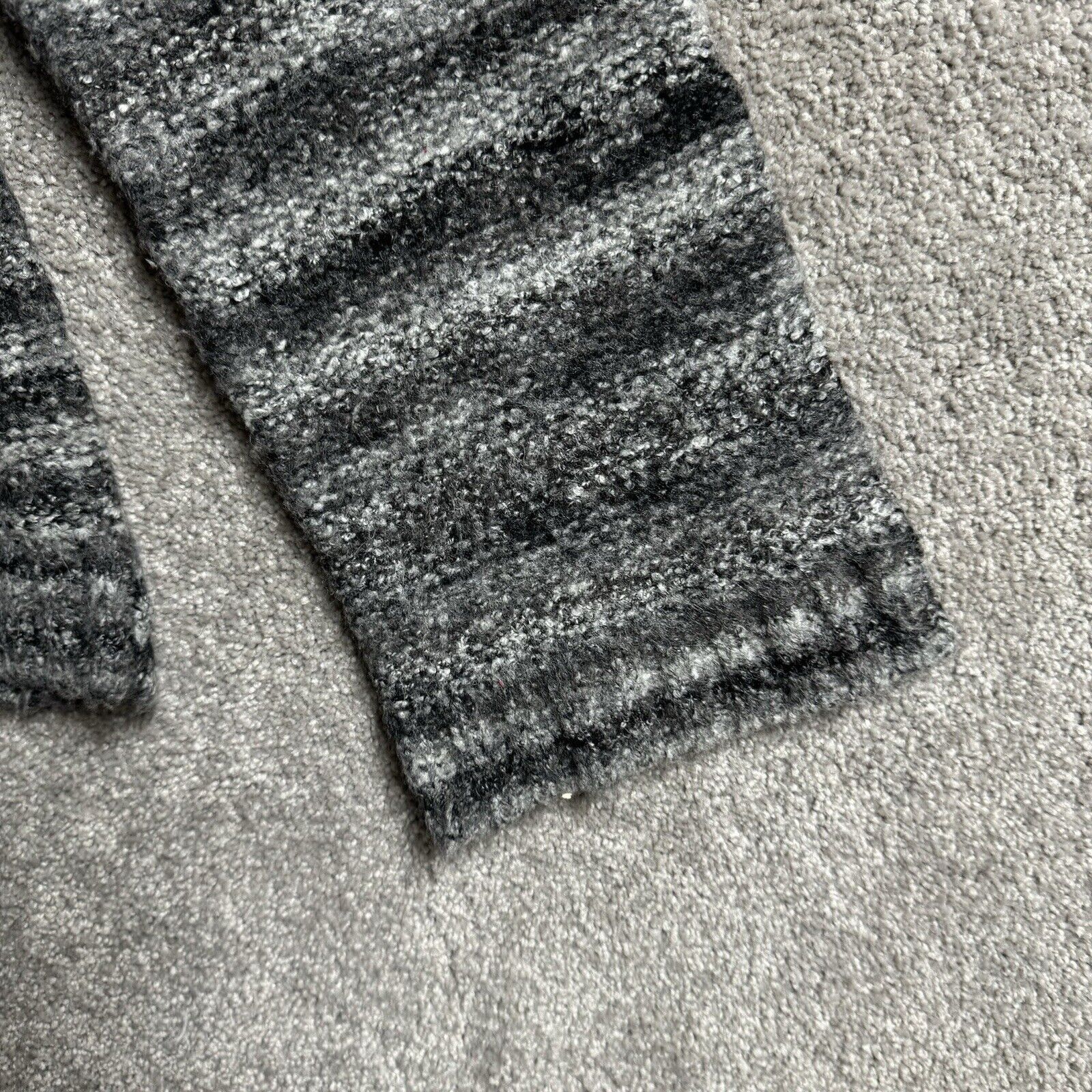 Other B Moss Turtleneck Sweater M Marled Knit Striped Cozy 80s 90s Size M / US 6-8 / IT 42-44 - 3 Thumbnail