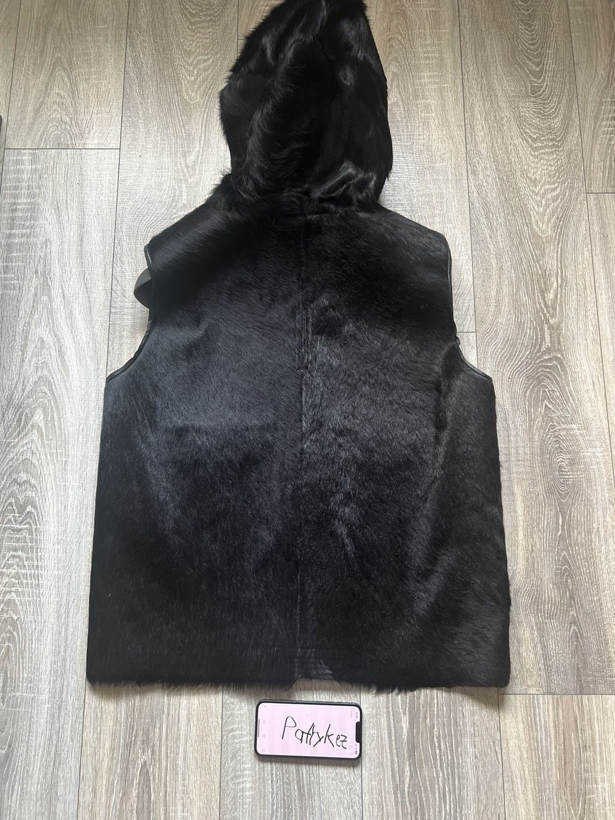 Rick Owens Rick Owens SS22 Strobe Pony Hair Gimp Vest | Grailed