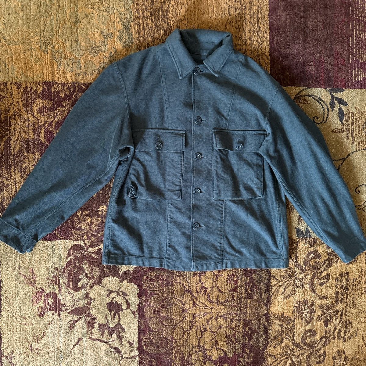 Uniqlo Cristophe lemaire x uniqlo twill jersey field jacket Grailed