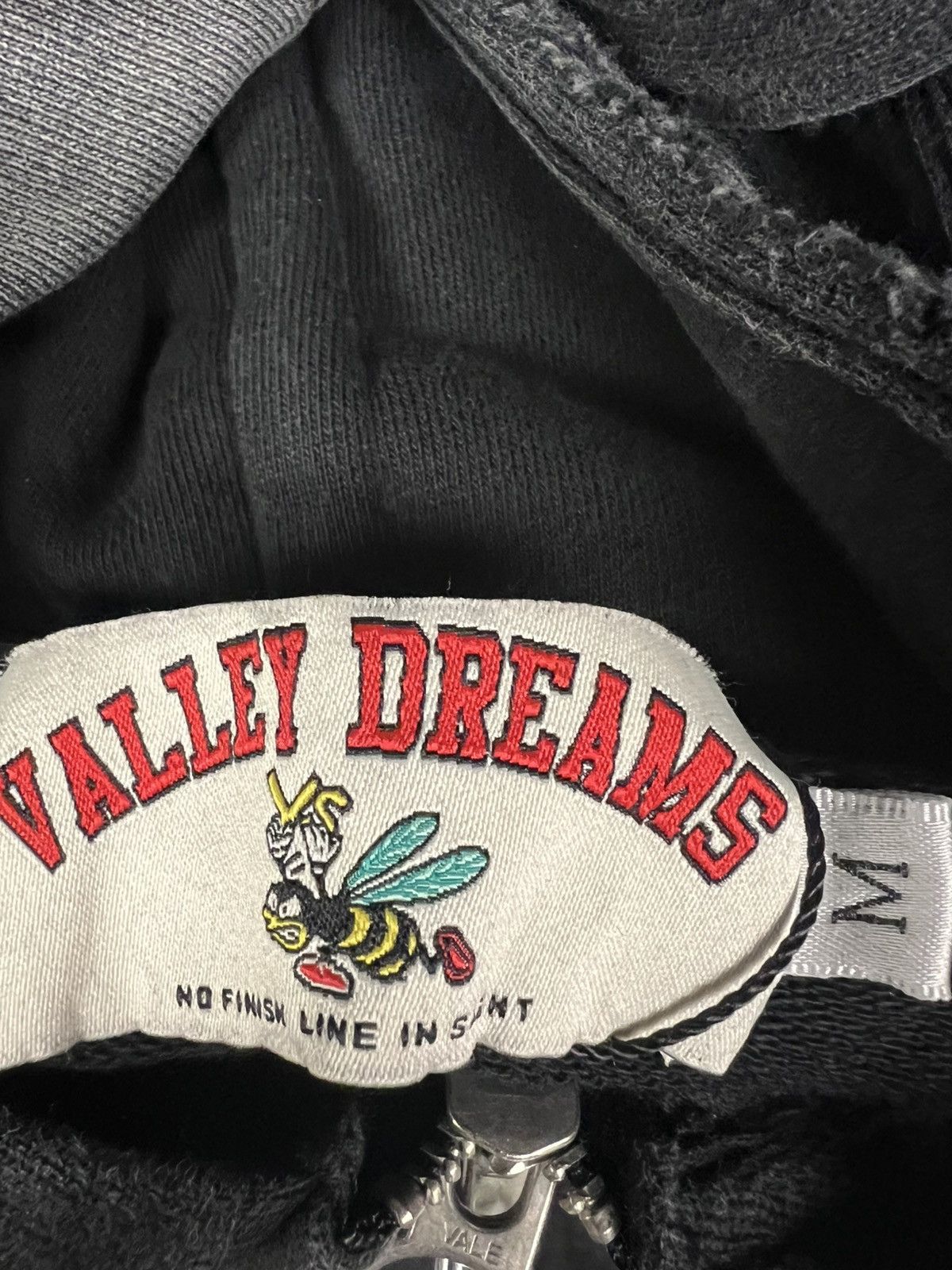 Vale Vale Blasted Zip Up Hoodie Black Size US M / EU 48-50 / 2 - 4 Thumbnail