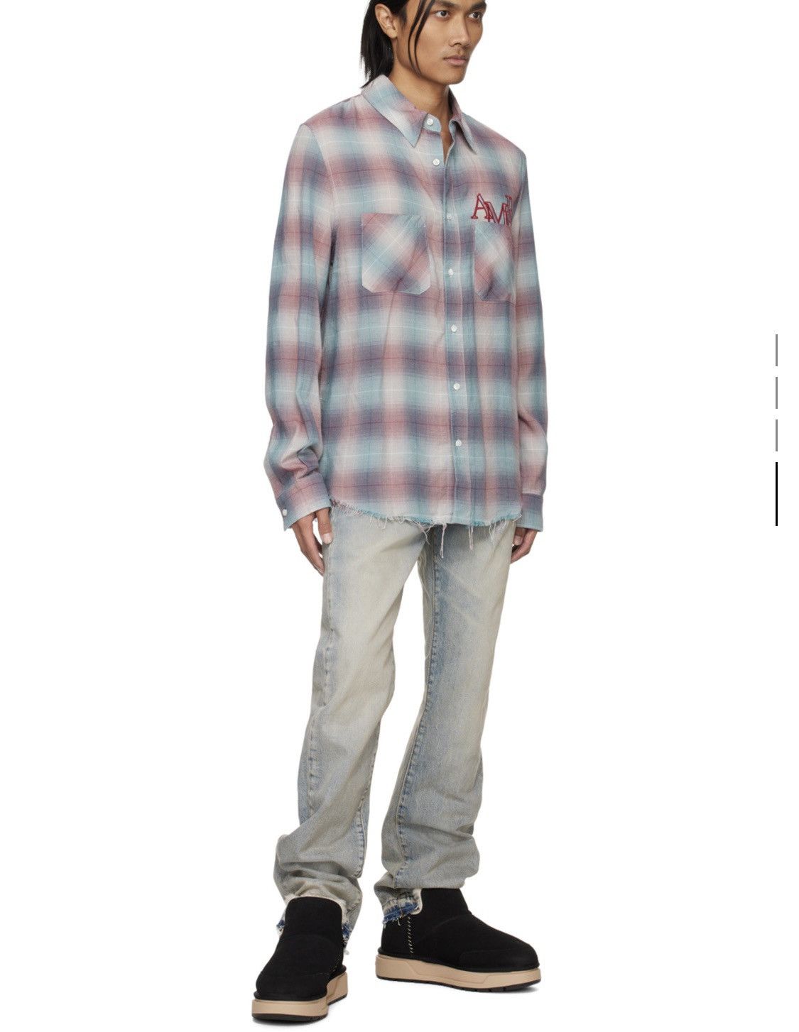Amiri Straight Cut Loose Jeans Size US 33 - 1 Thumbnail