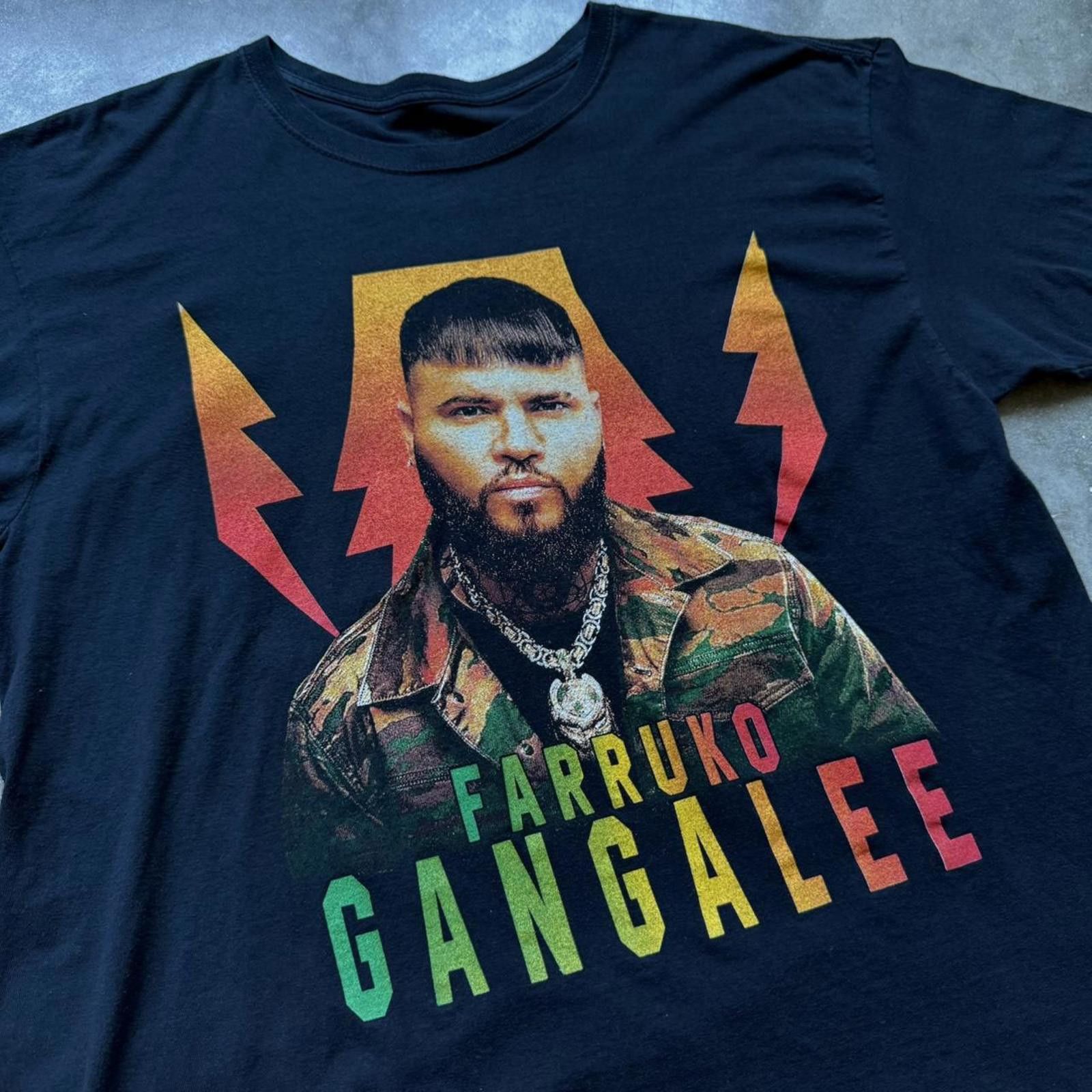 Fruit Of The Loom Farruko American Airlines Arena 2020 Gangalee Graphic TShirt Size US L / EU 52-54 / 3 - 3 Thumbnail