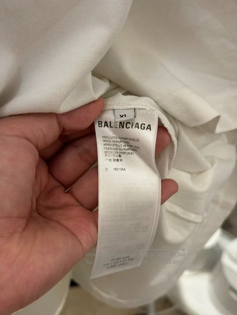 Balenciaga Balenciaga Short Sleeve XL Size Size US XL / EU 56 / 4 - 3 Thumbnail