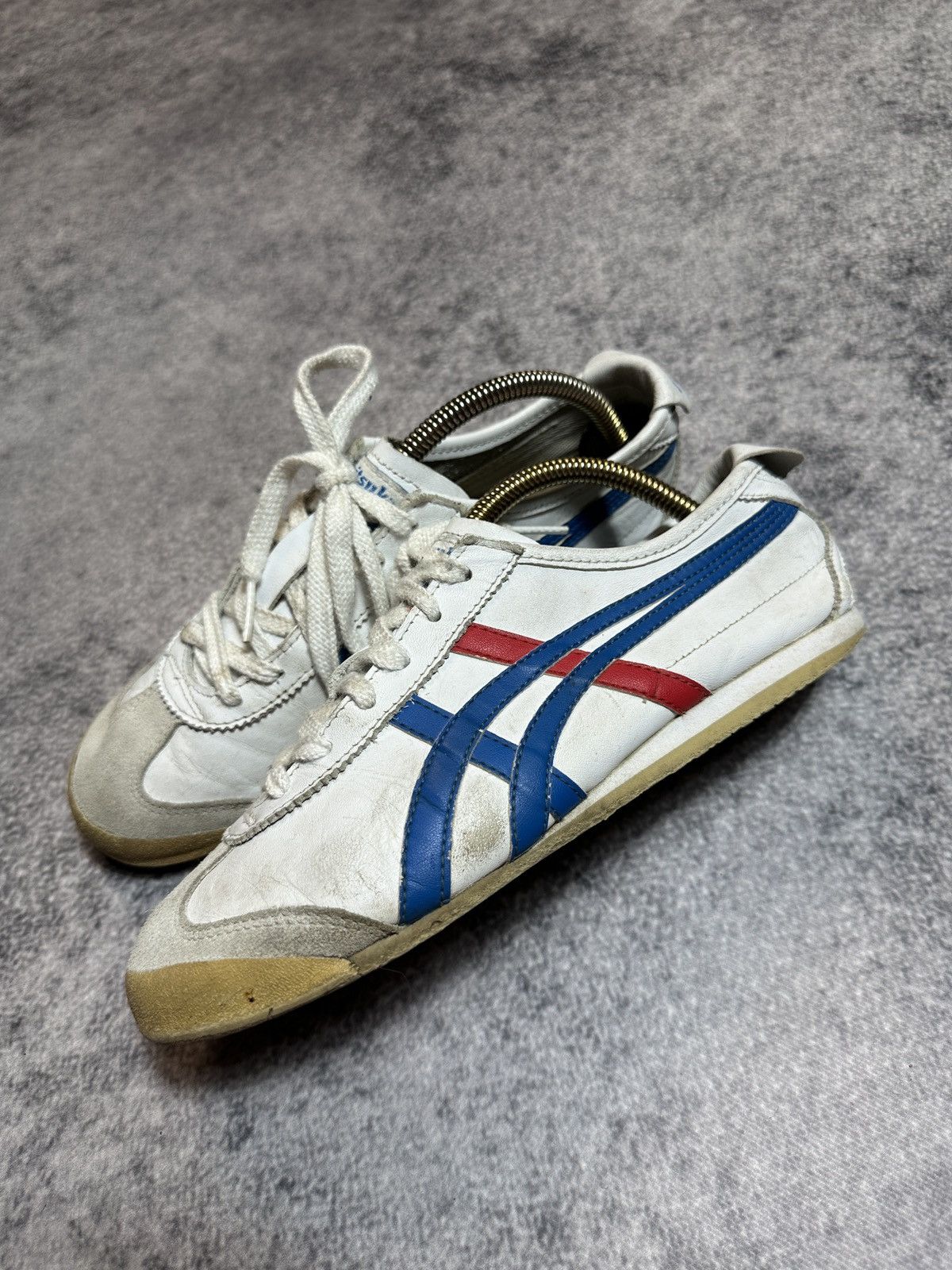Onitsuka Tiger × Vintage Vintage Onitsuka Tiger ASICS Low Sneakers Streetwear Rare Size US 5.5 / EU 38 - 2 Thumbnail
