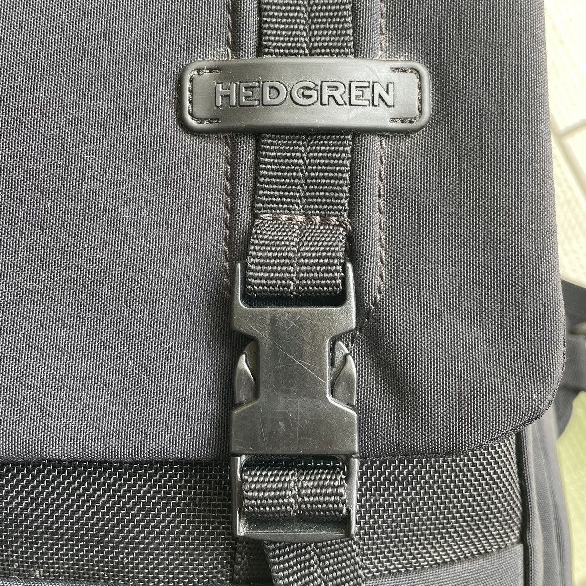 Japanese Brand ❗️Outdoor Gear Style Hedgren Multi-Pocket Black Backpack Size ONE SIZE - 10 Thumbnail