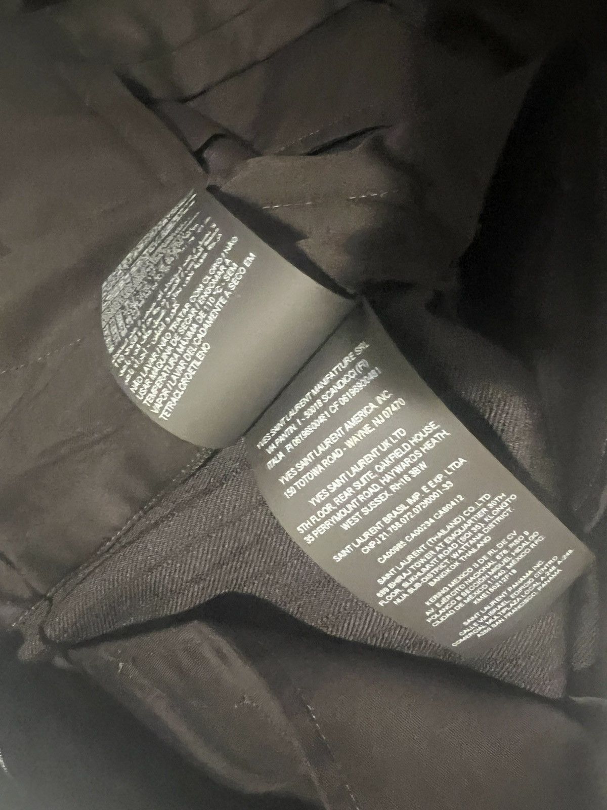 Saint Laurent Paris Saint laurent tuxedo stripes mens pants. 54/38. $1790 Size US 38 / EU 54 - 3 Thumbnail