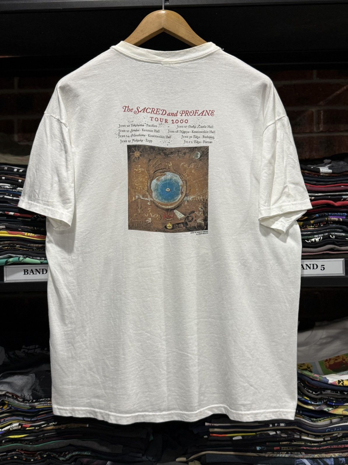 Band Tees Rare Vintage The Smashing Pumpkins Tour Tee Size US XL / EU 56 / 4 - 2 Thumbnail