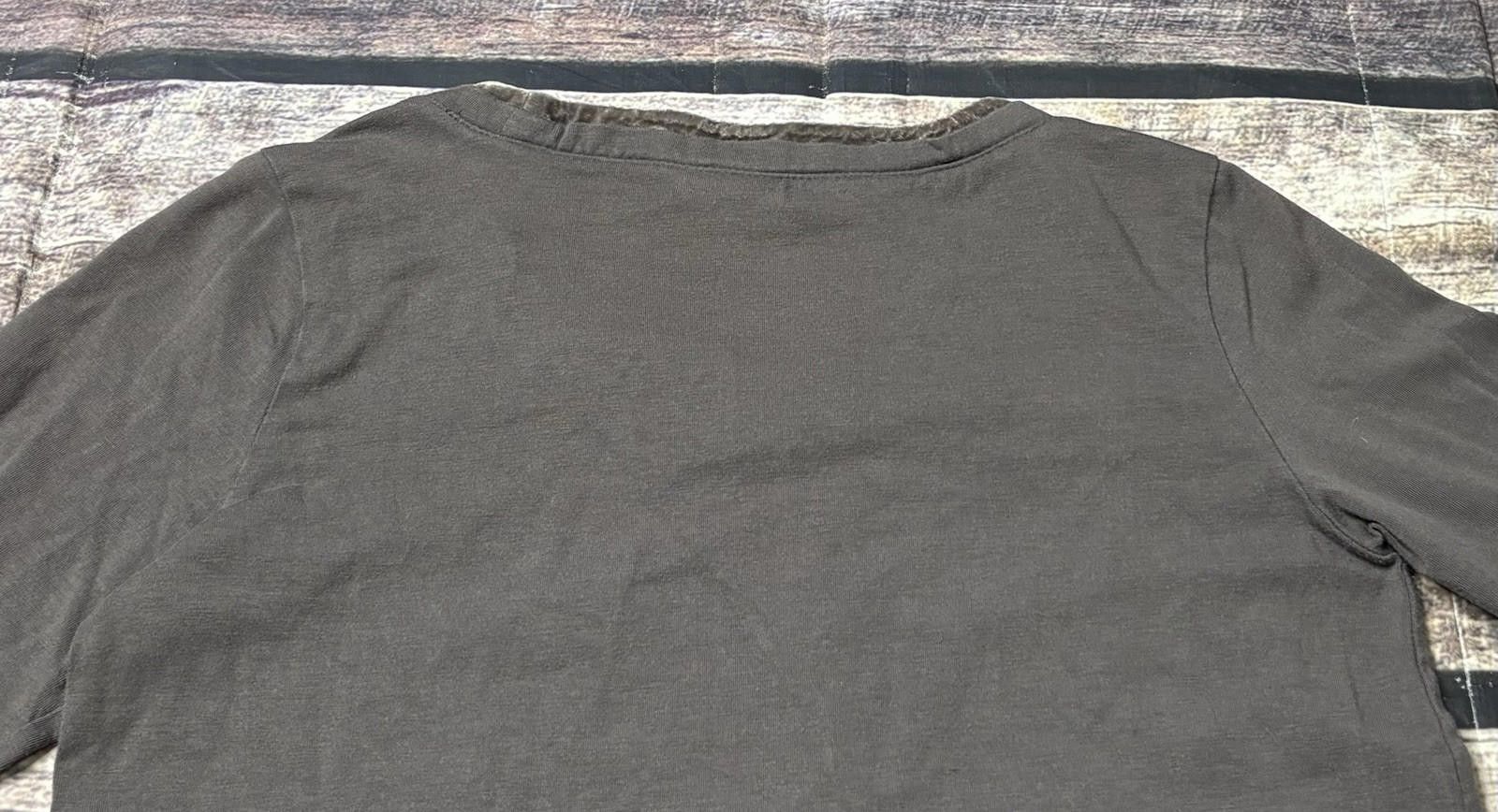 J. Jill J Jill Top Women's Small Brown Velour Double Collar Size S / US 4 / IT 40 - 7 Thumbnail