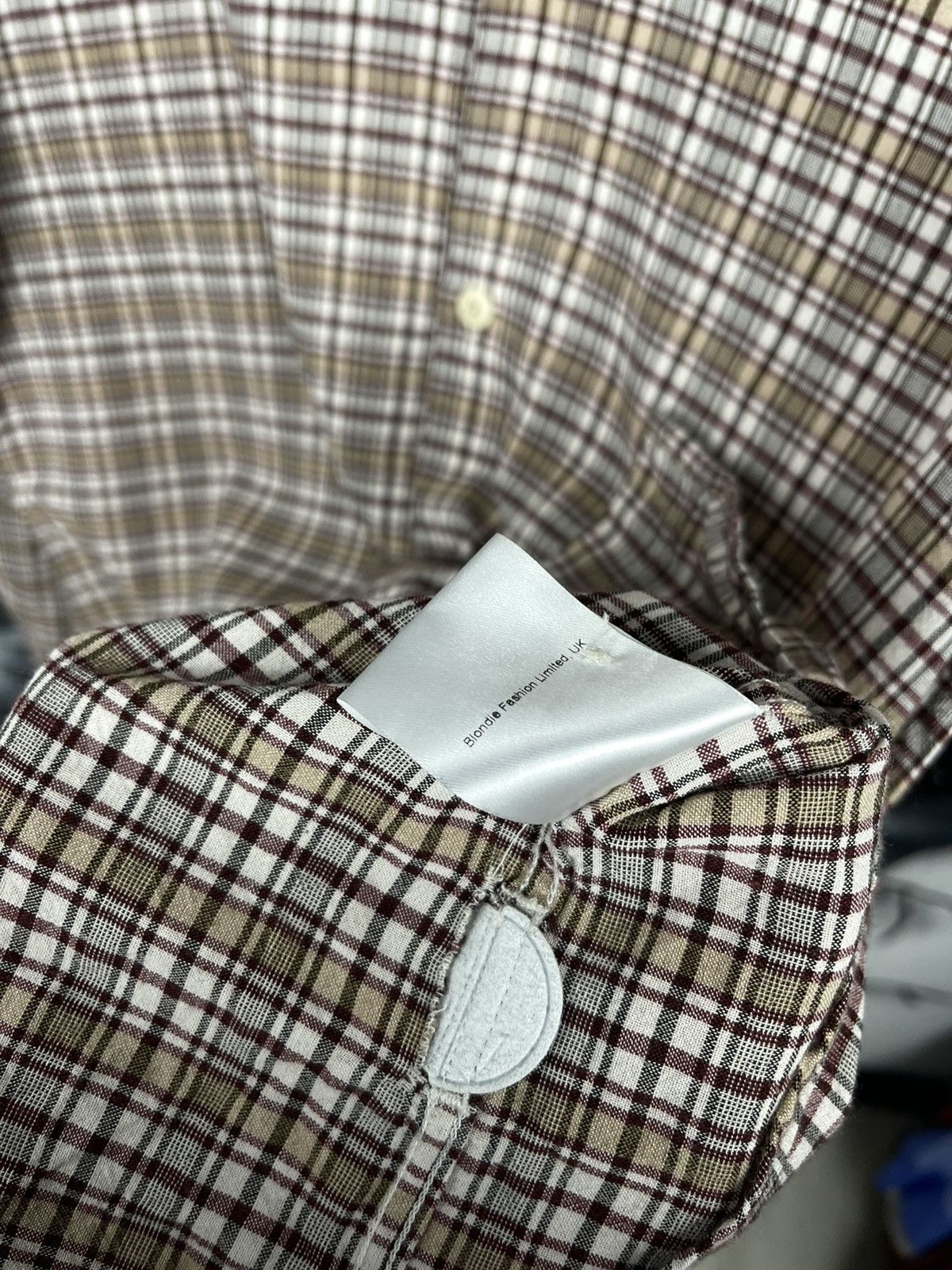Folk Folk Plaid Shirt Button Up Men’s Size 4 Size US L / EU 52-54 / 3 - 11 Thumbnail